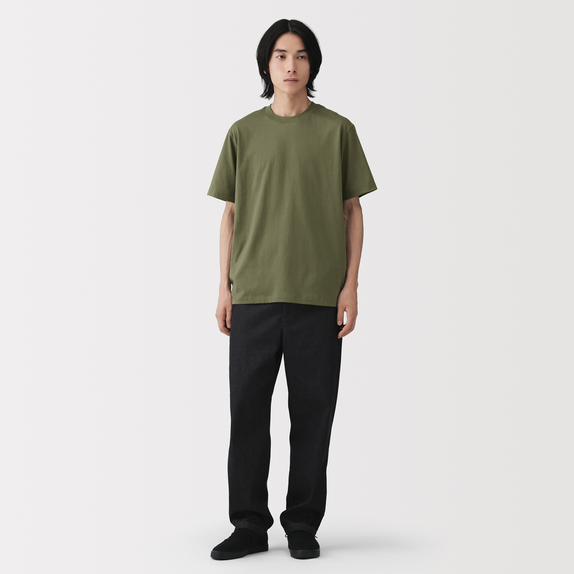 Men's Jersey crew neck S/Slv T-shirt