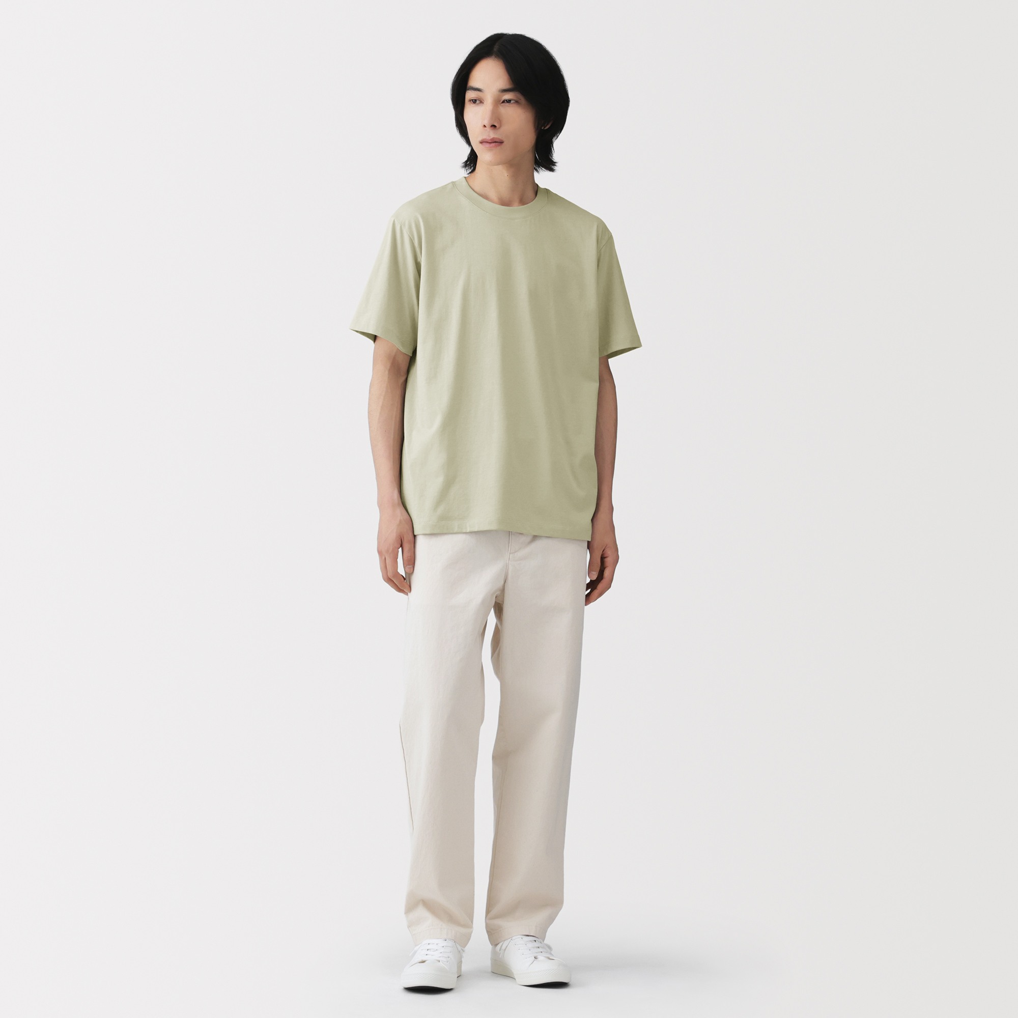 Men's Jersey crew neck S/Slv T-shirt