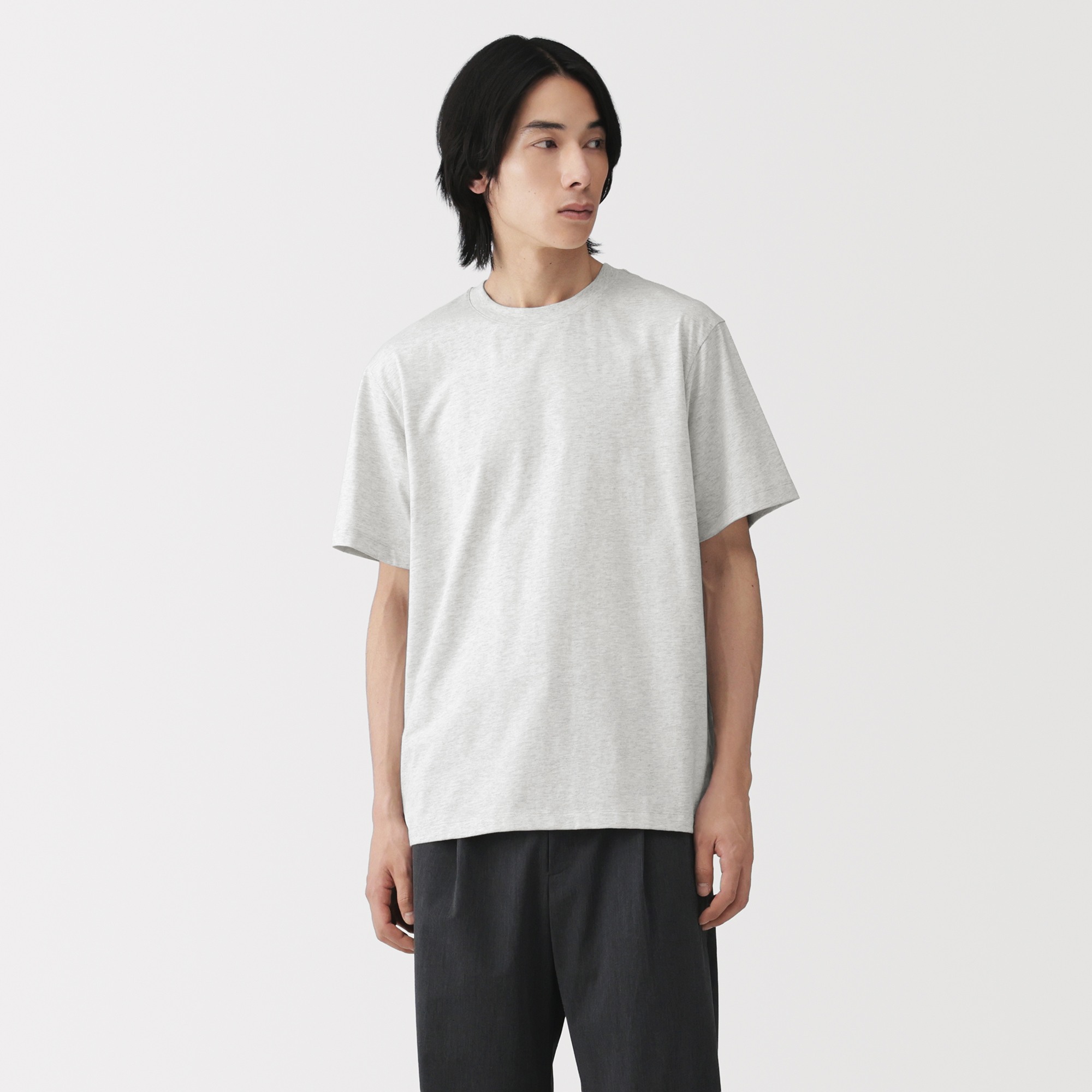 Men's Jersey crew neck S/Slv T-shirt
