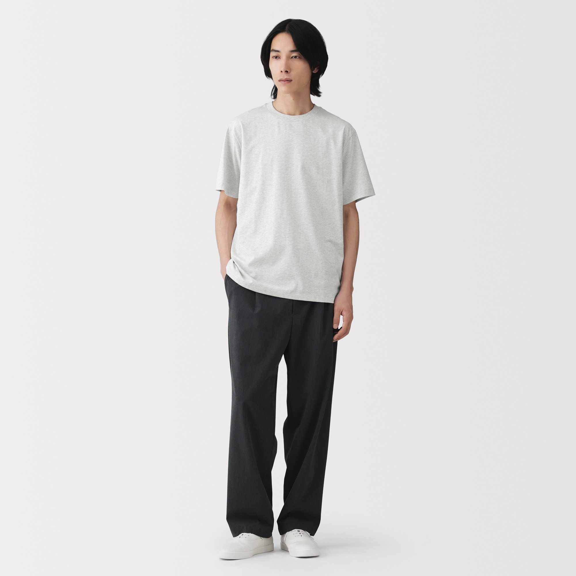 Men's Jersey crew neck S/Slv T-shirt