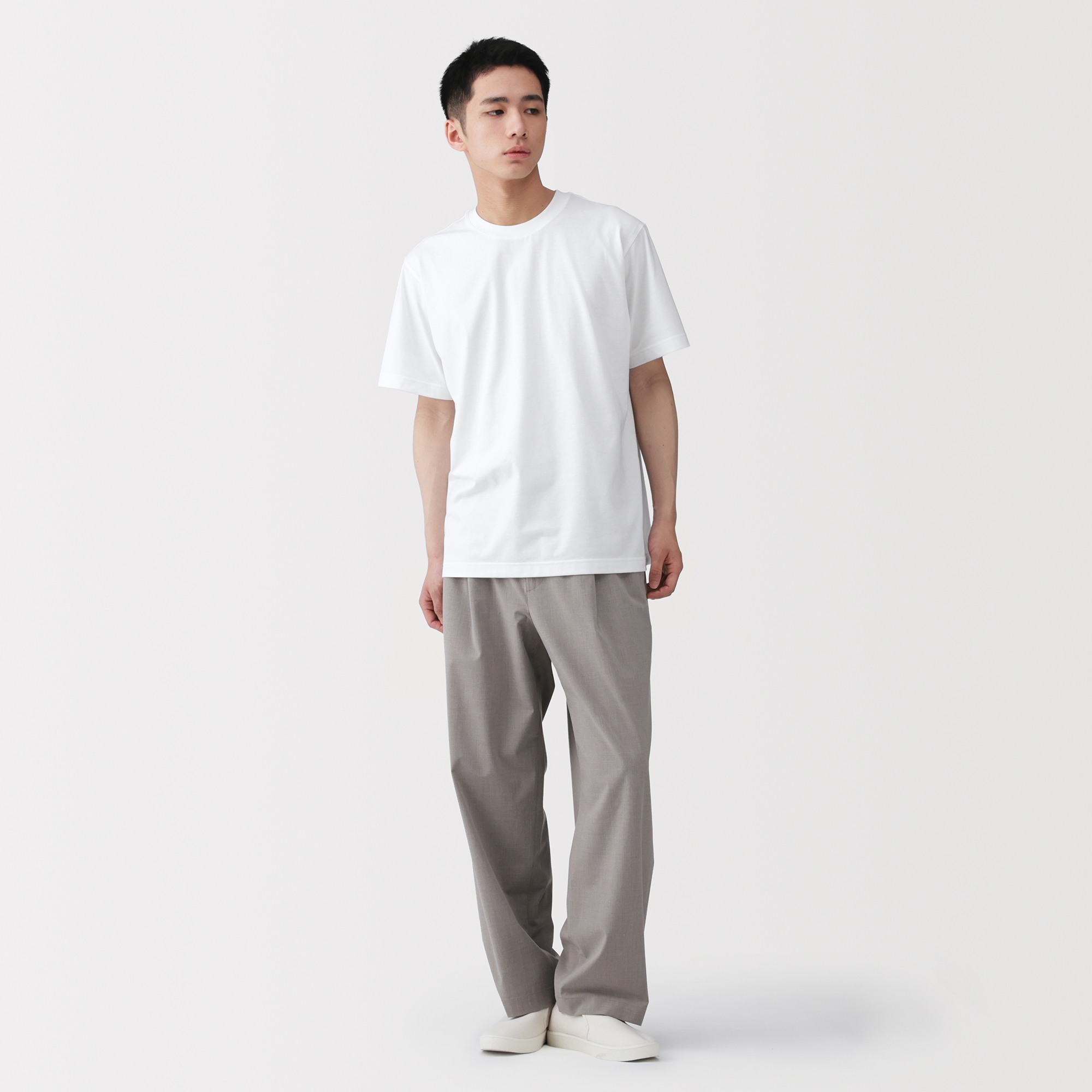 Men's Jersey crew neck S/Slv T-shirt