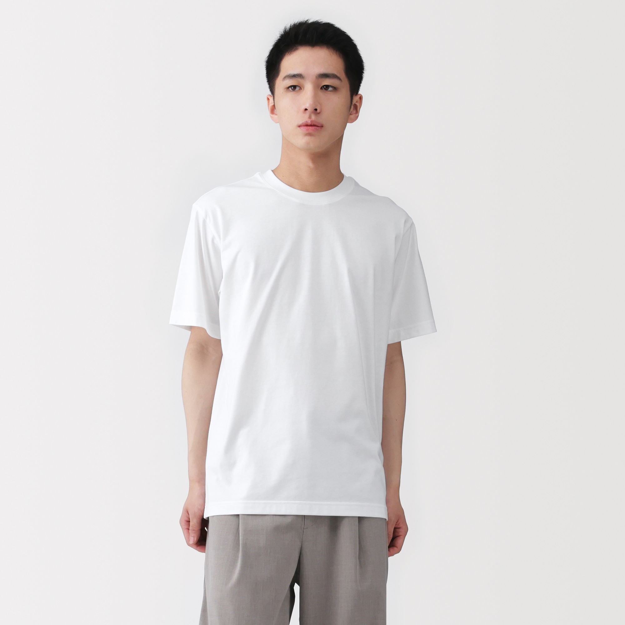 Men's Jersey crew neck S/Slv T-shirt