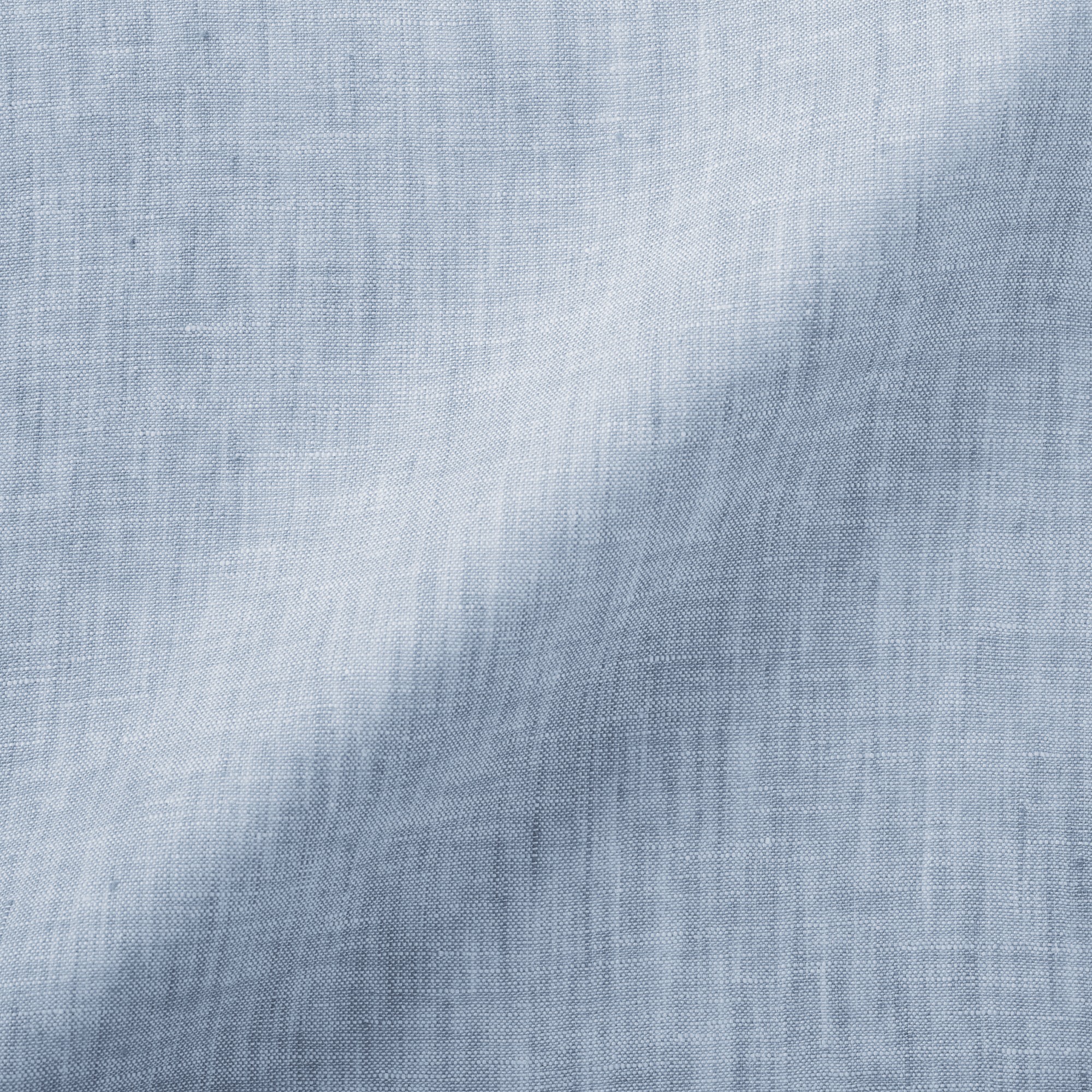 M's Washed linen L/Slv shirt (OS)