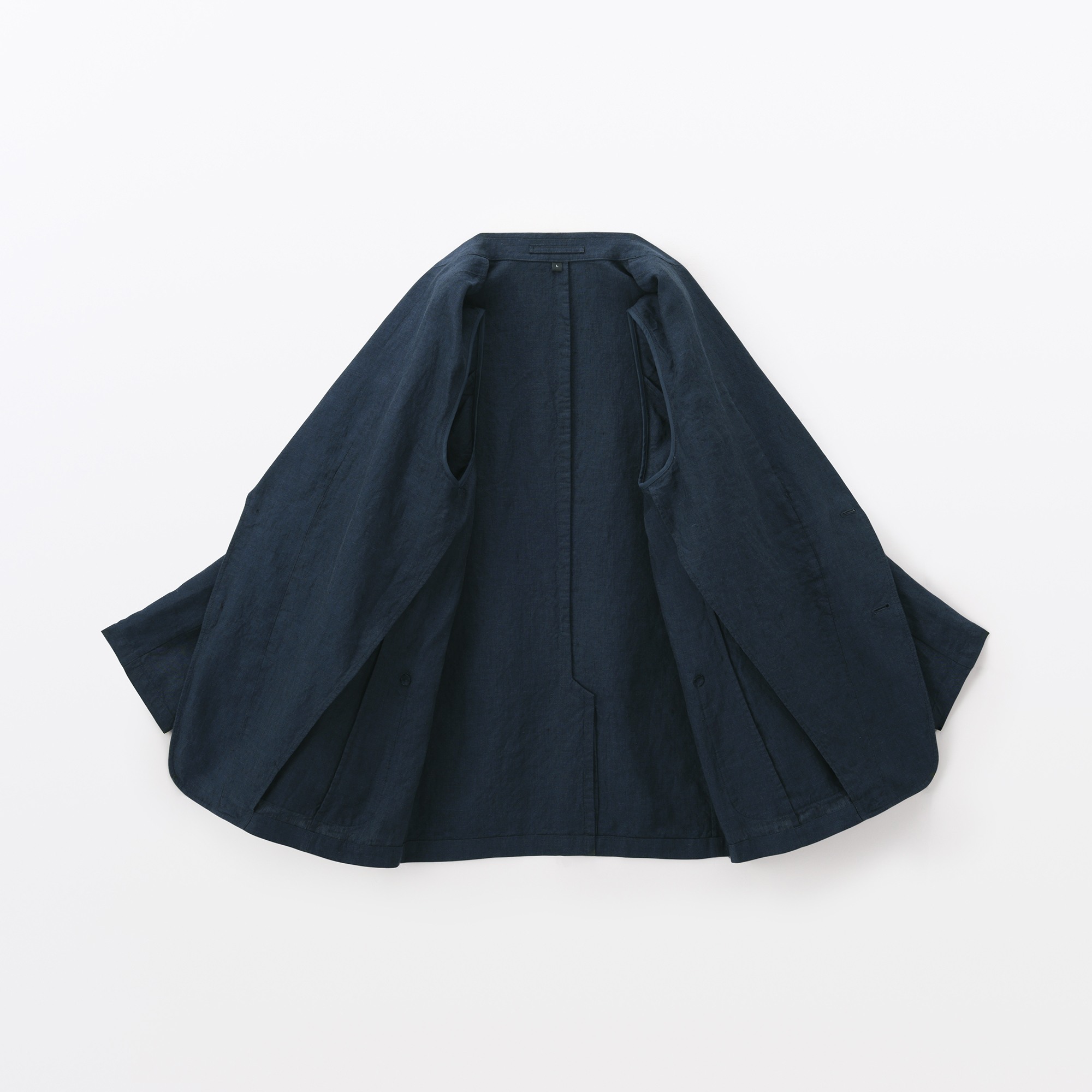 M's Washed linen jacket