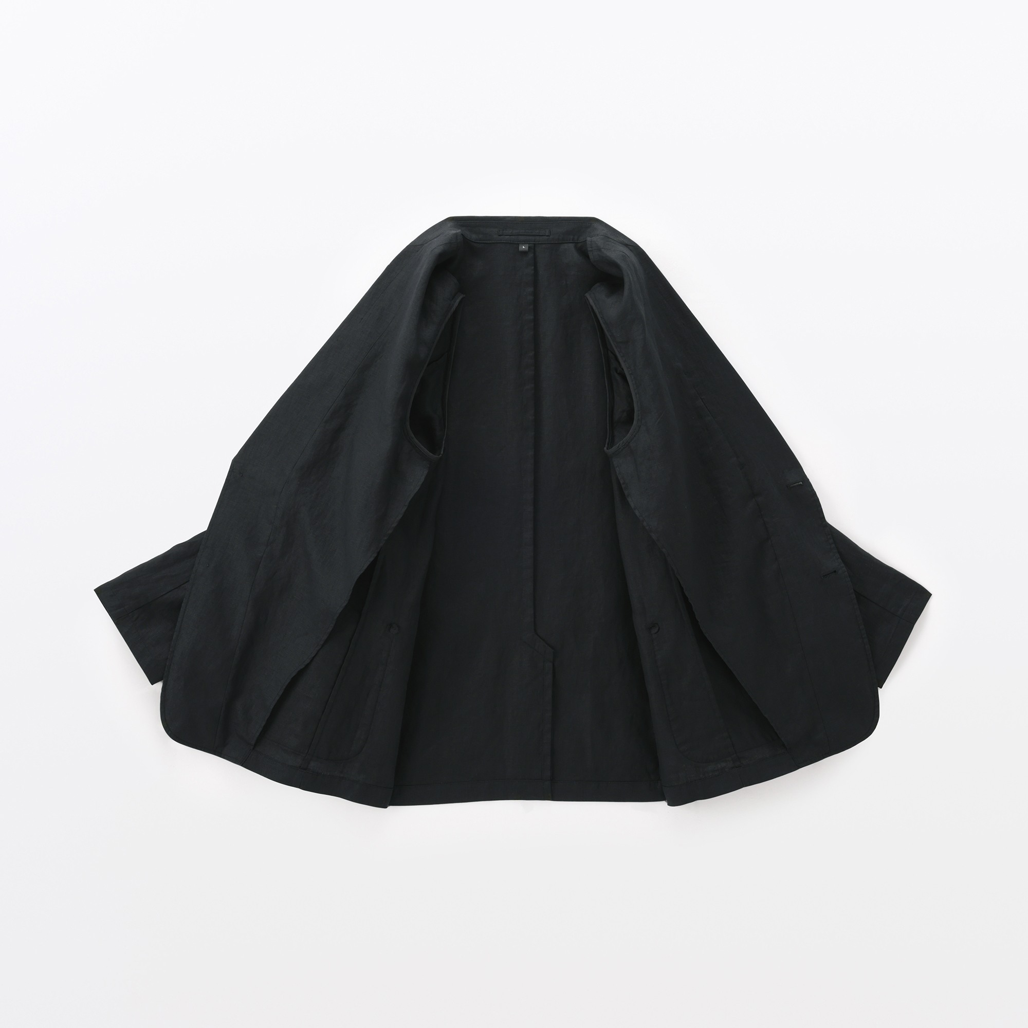 M's Washed linen jacket