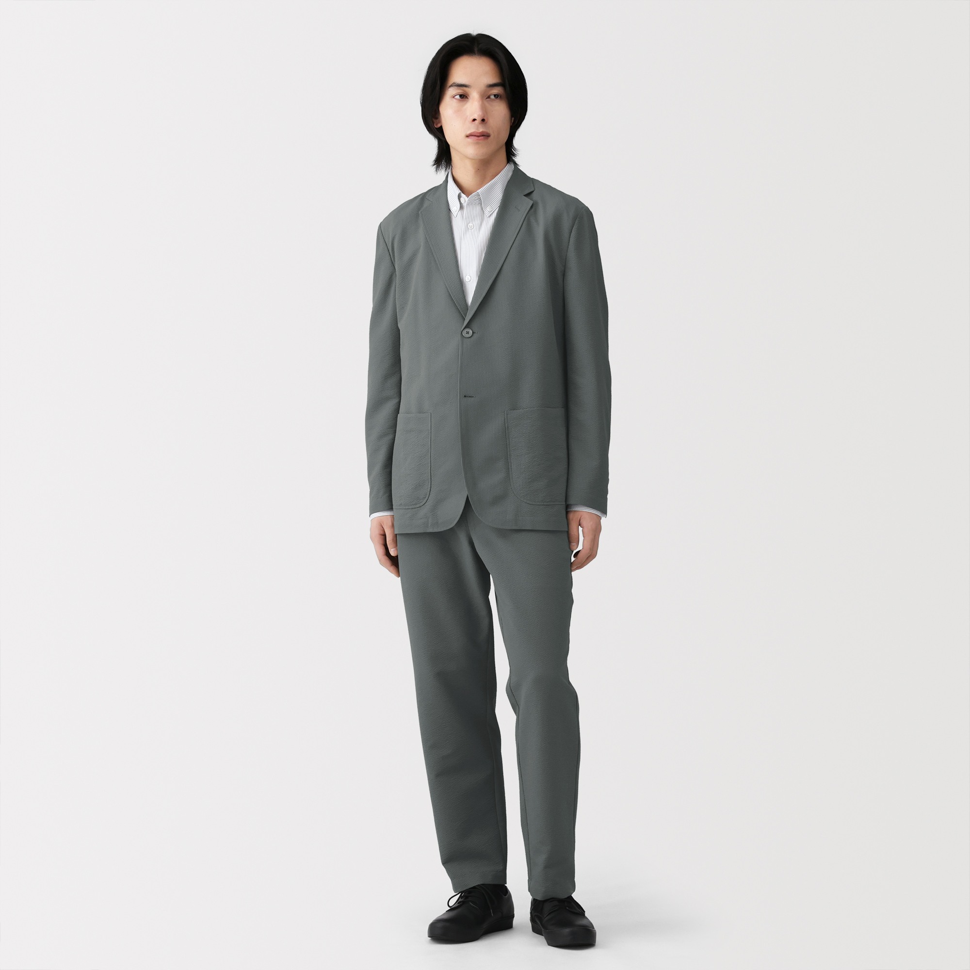 M's Breathable seersucker jacket
