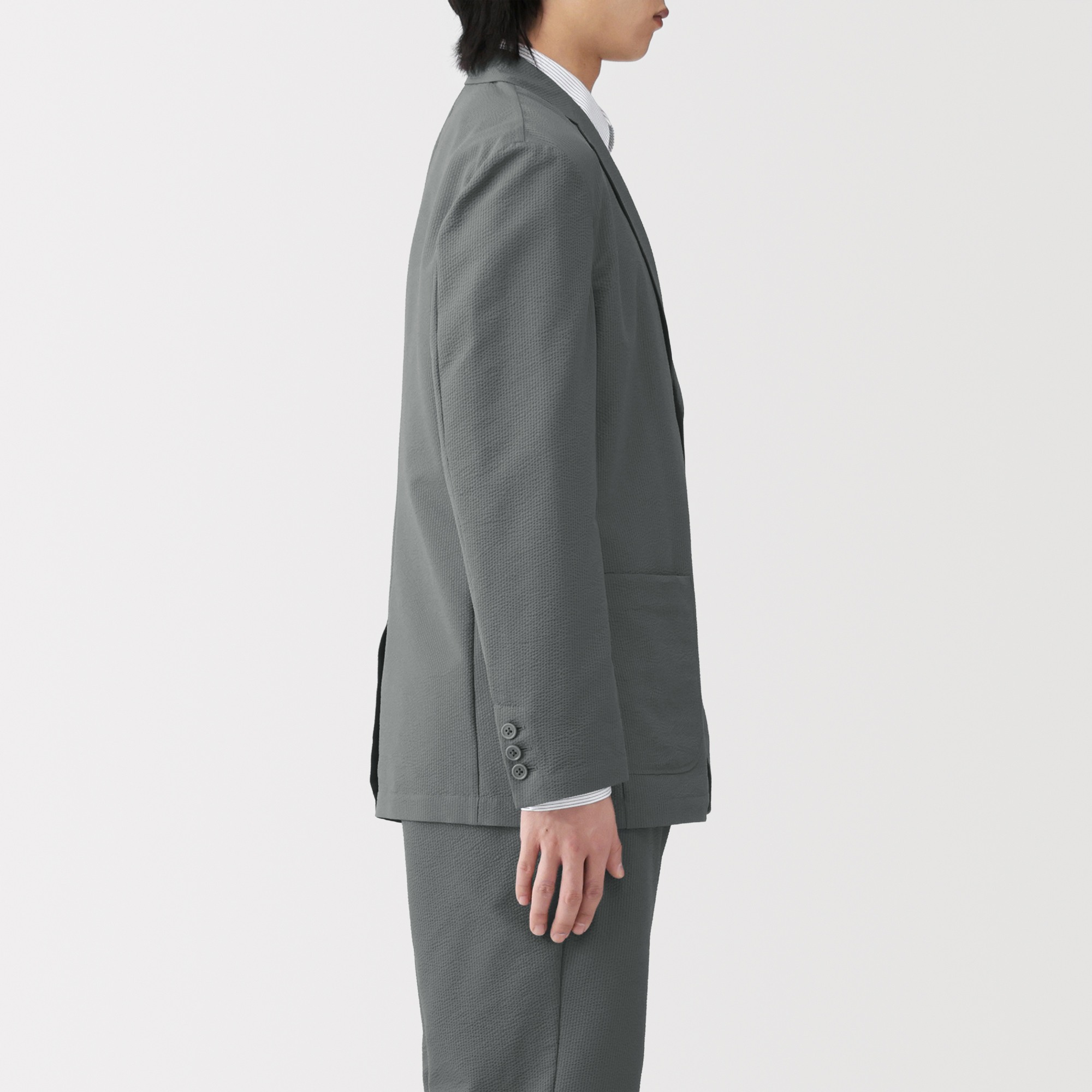 M's Breathable seersucker jacket