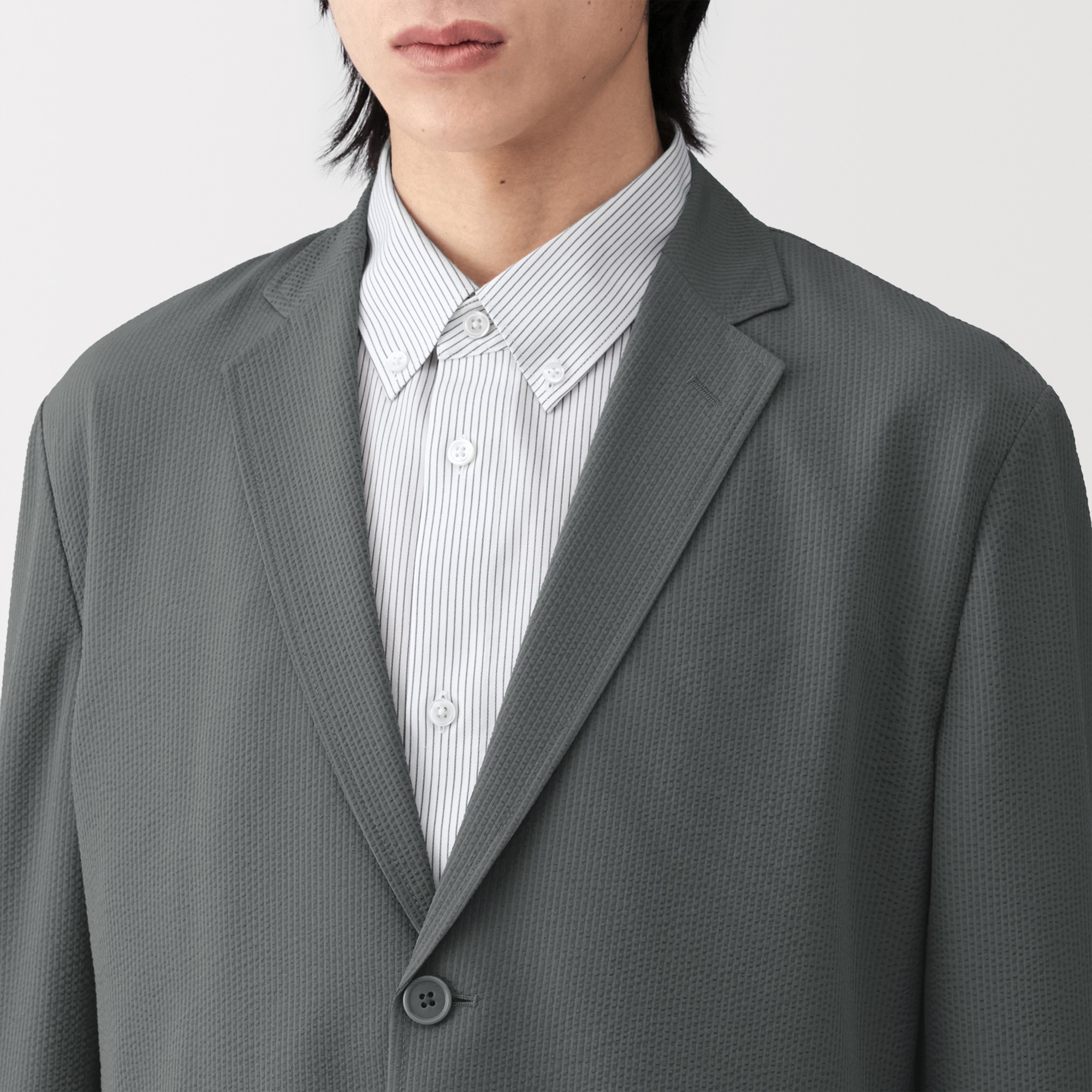 M's Breathable seersucker jacket