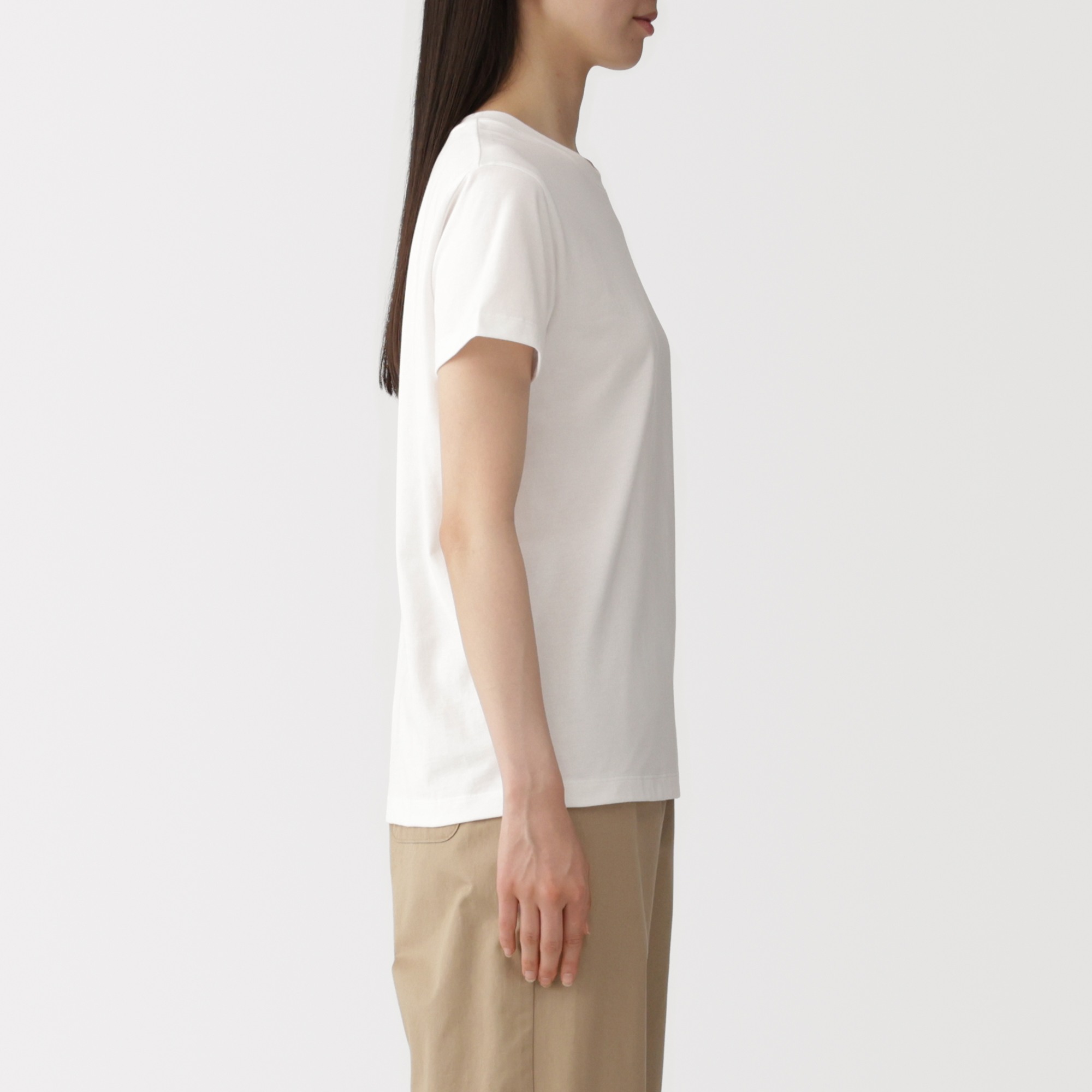 W's Jersey crew neck S/Slv T-shirt