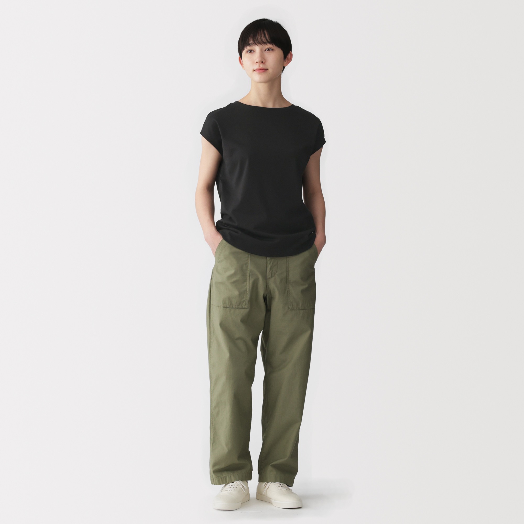 W's Jersey french sleeve T-shirt