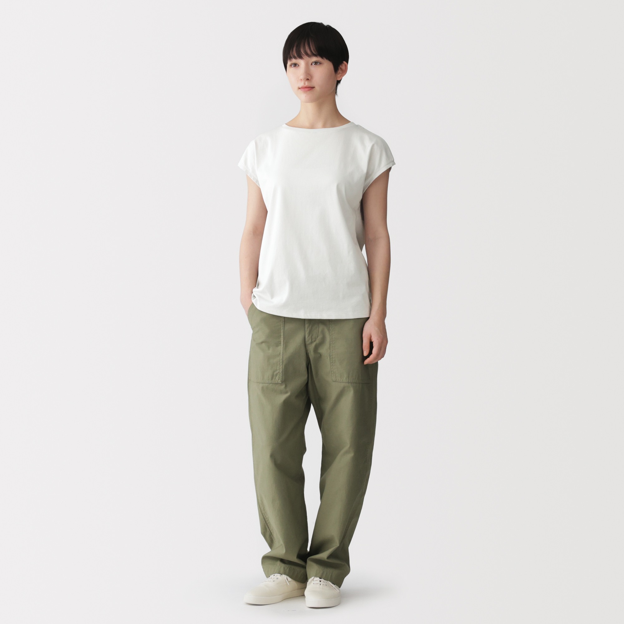 W's Jersey french sleeve T-shirt