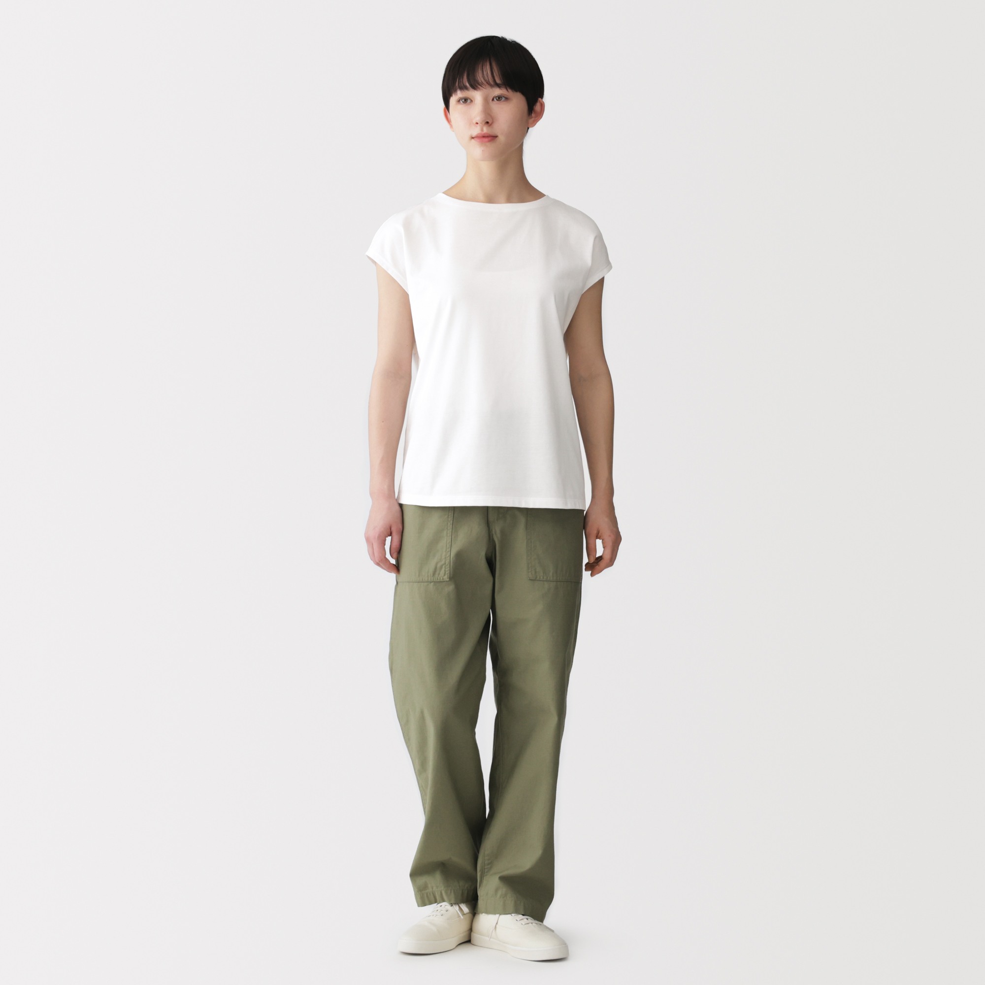 W's Jersey french sleeve T-shirt