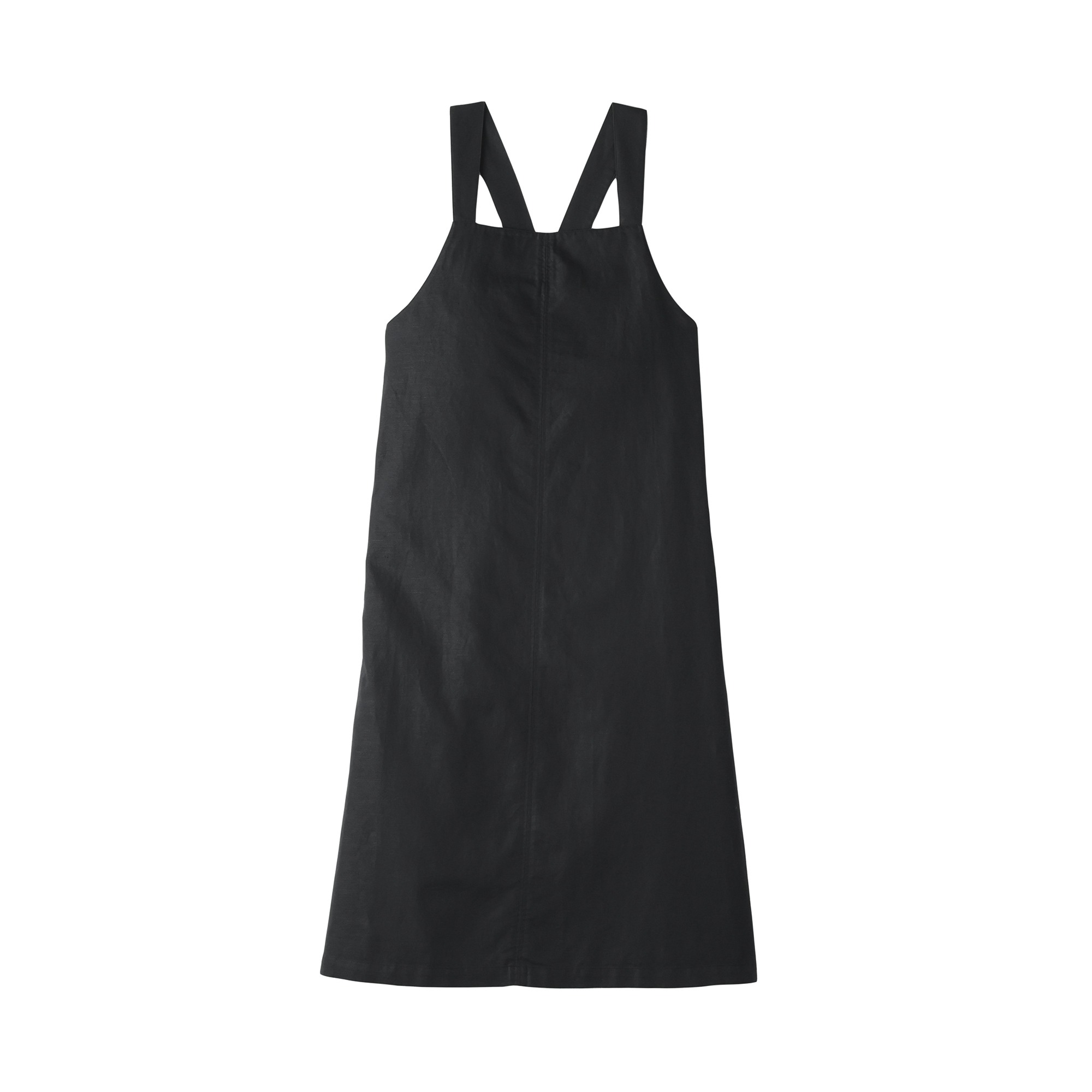 W's Hemp blended twill jumper skirt