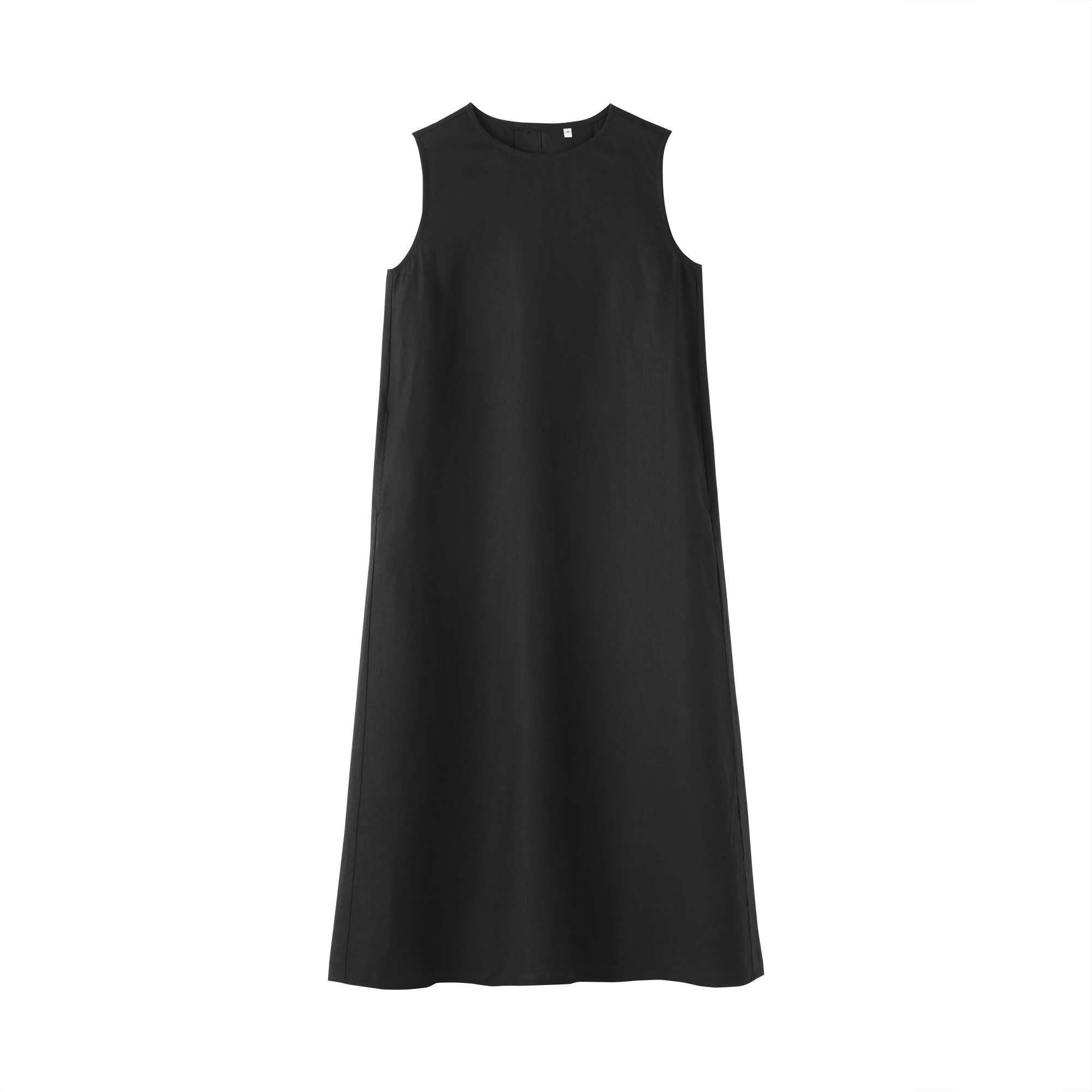 W's Washed linen Sleeveless dress