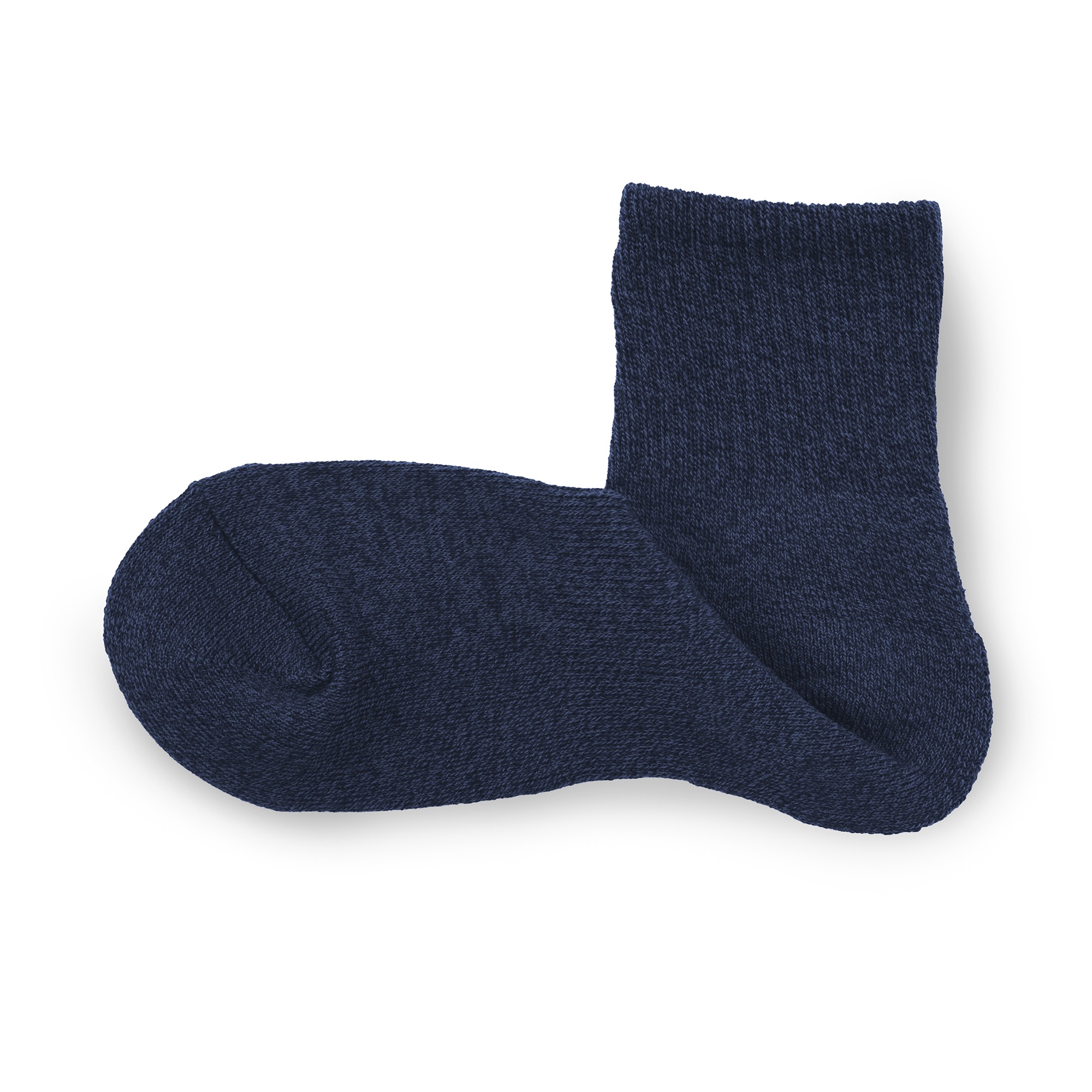 M's right angle pile short socks(Plain)