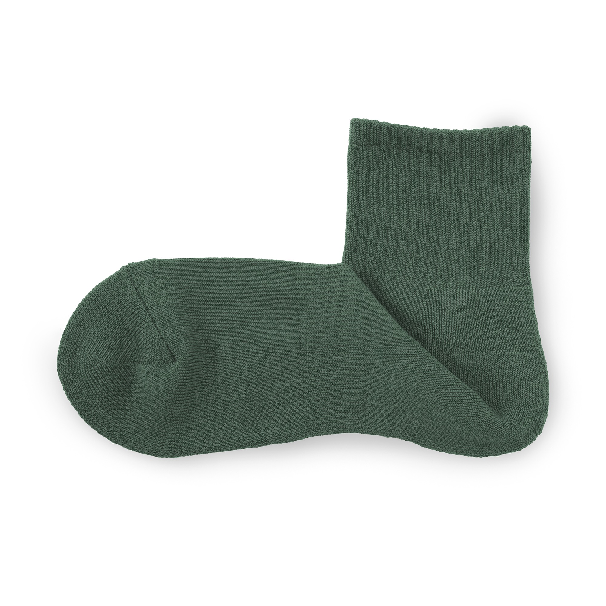 M's right angle pile short socks(Plain)