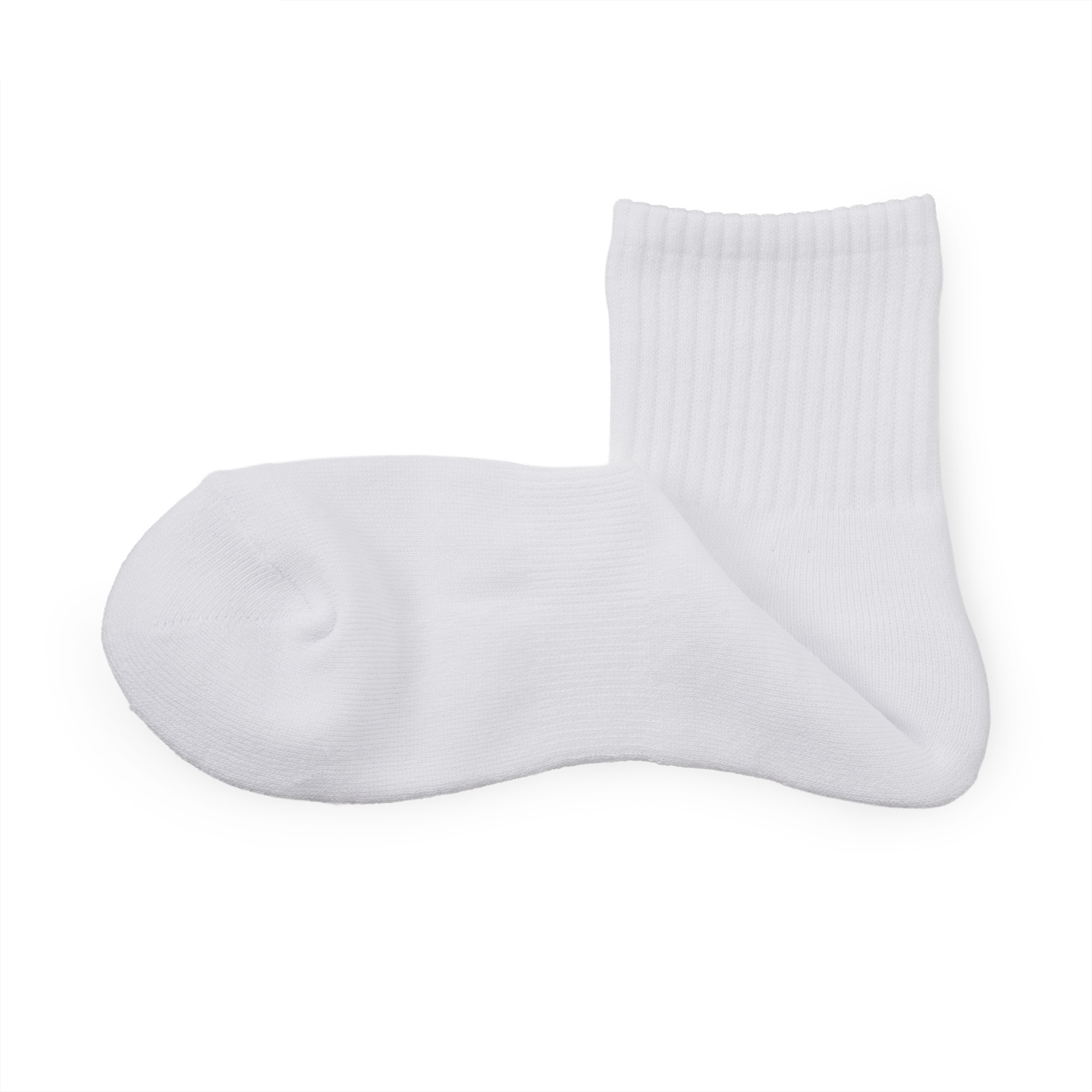 M's right angle pile short socks(Plain)