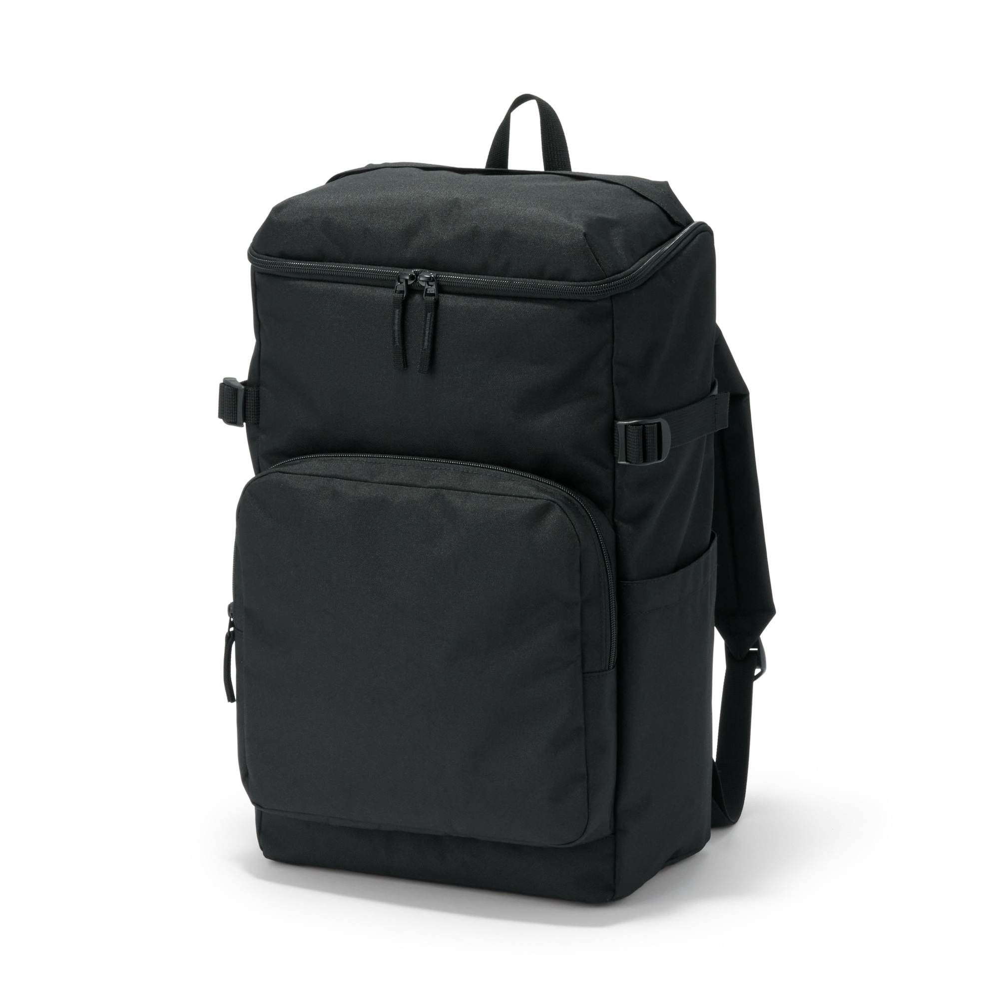 Fatigue reduction water repellent toploader backpack