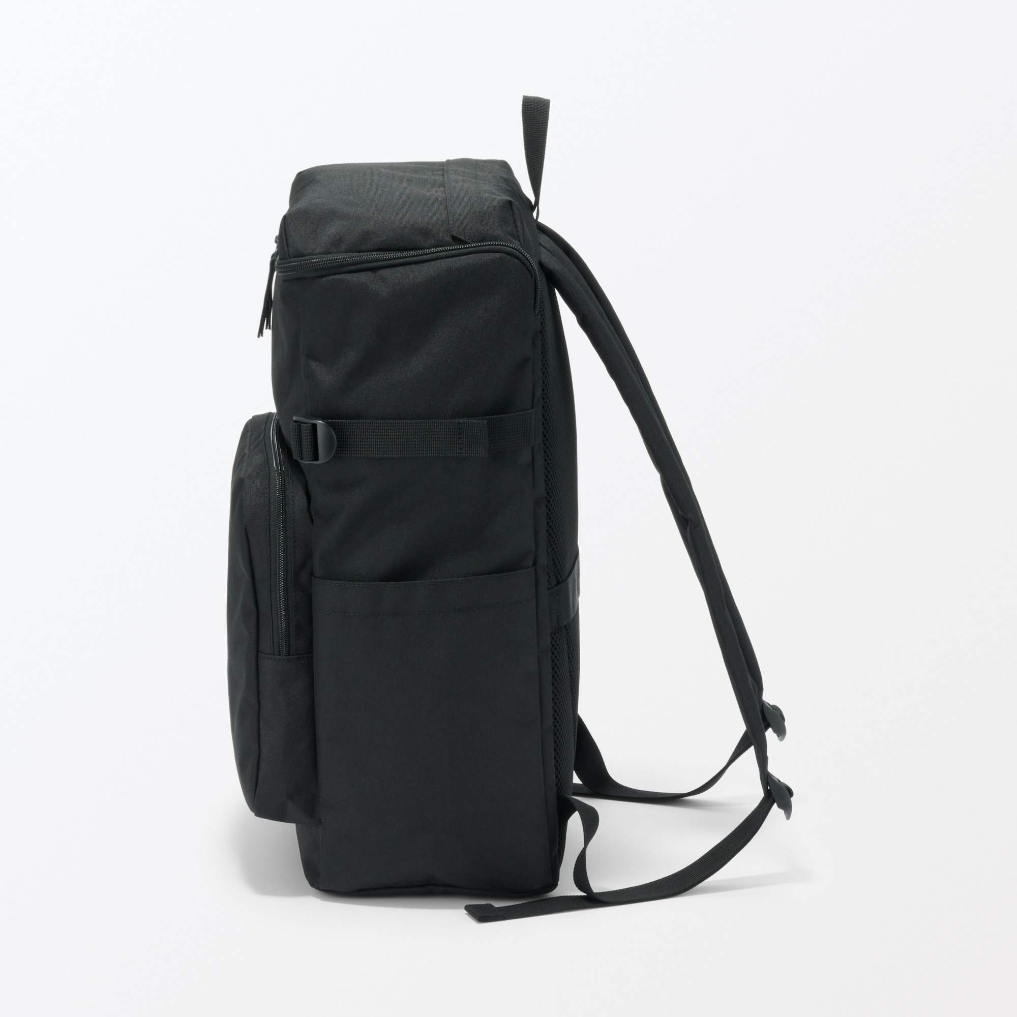 Fatigue reduction water repellent toploader backpack