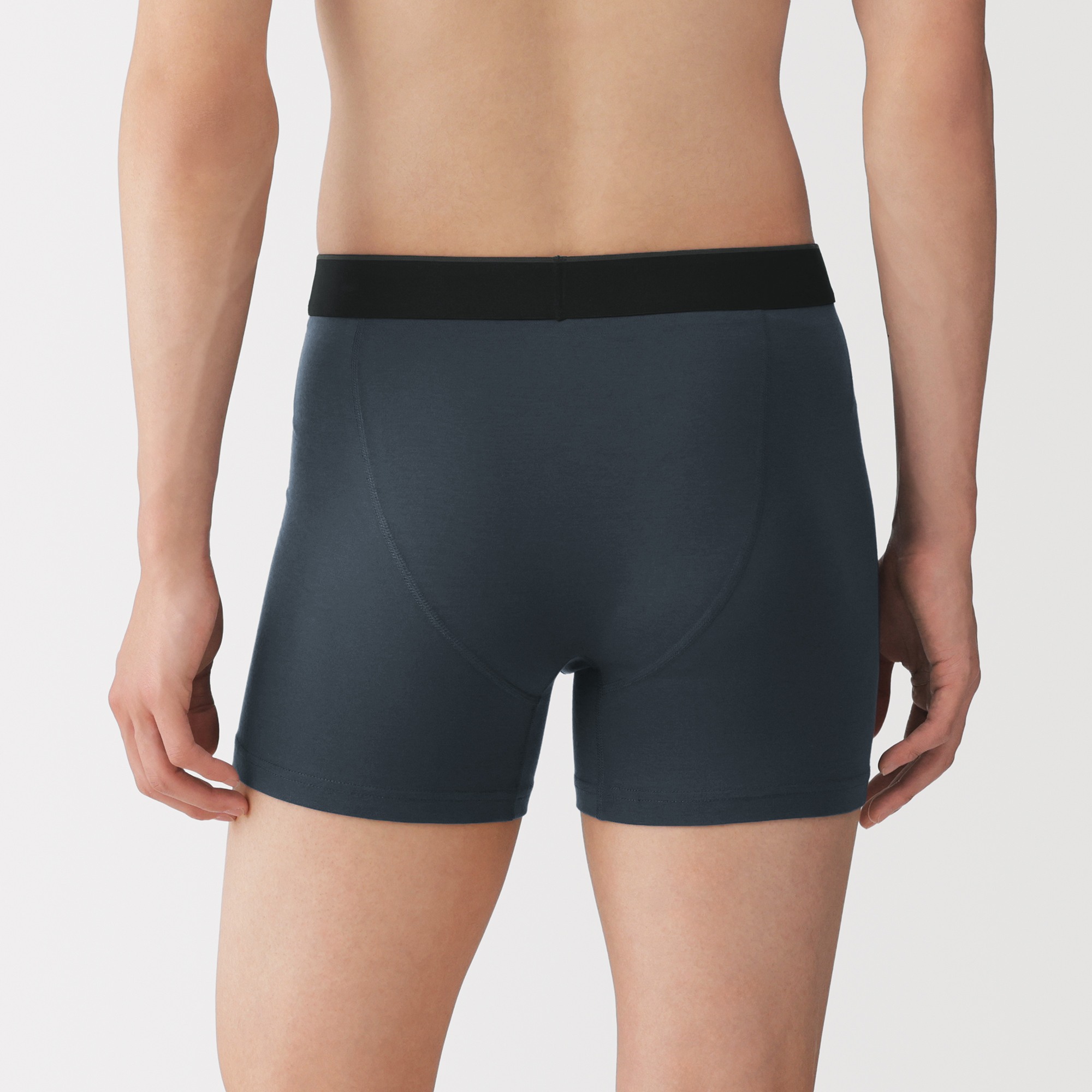 M's Lyocell blended Front open boxer briefs