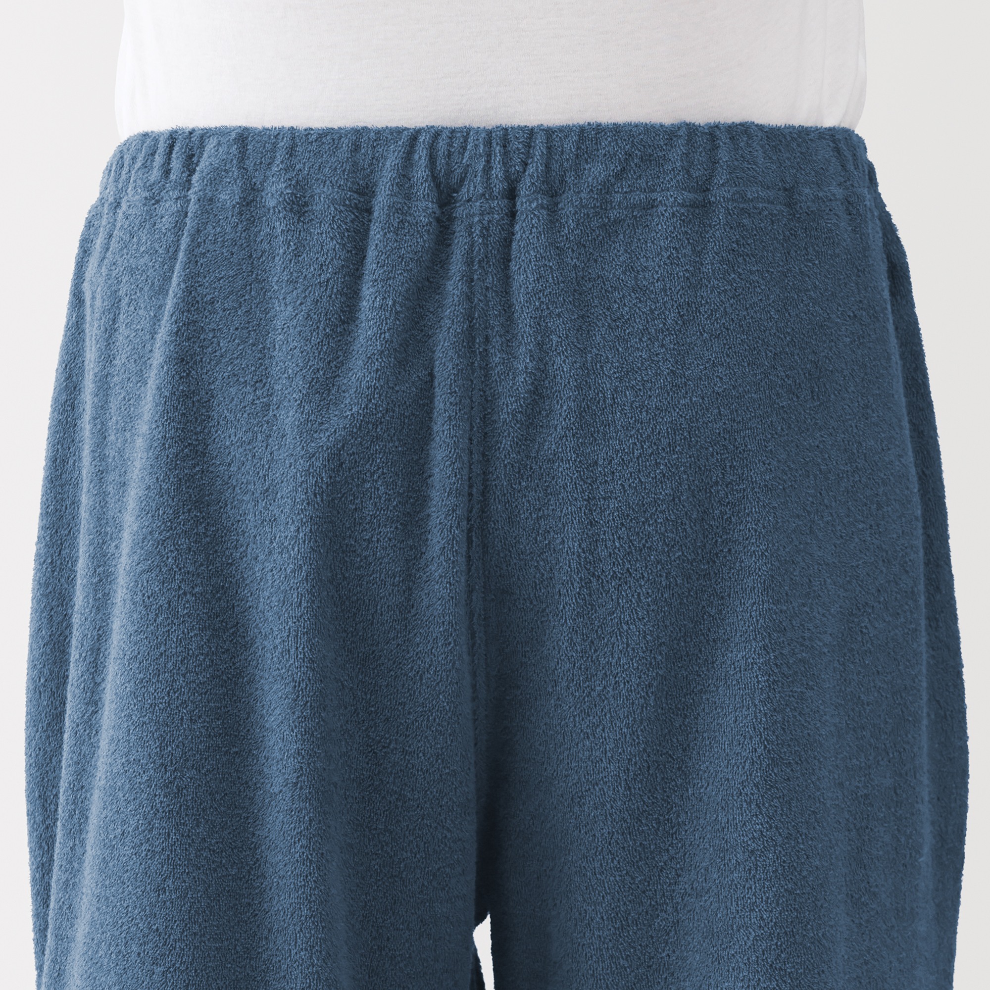 M's Wearable piled towel S/Slv loungewear set