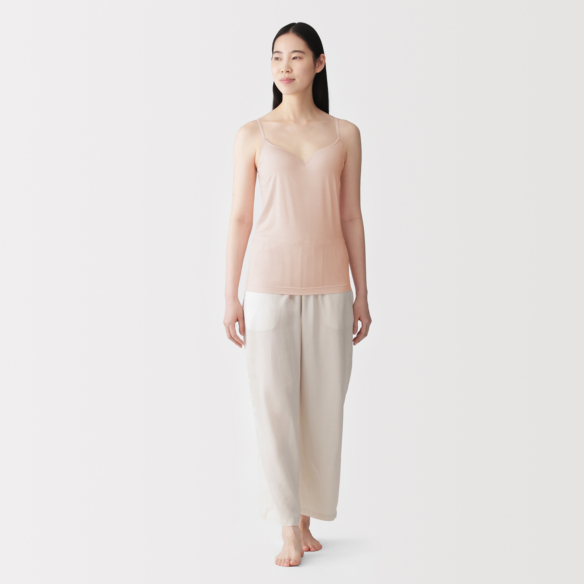 W's Lyocell blended bra camisole