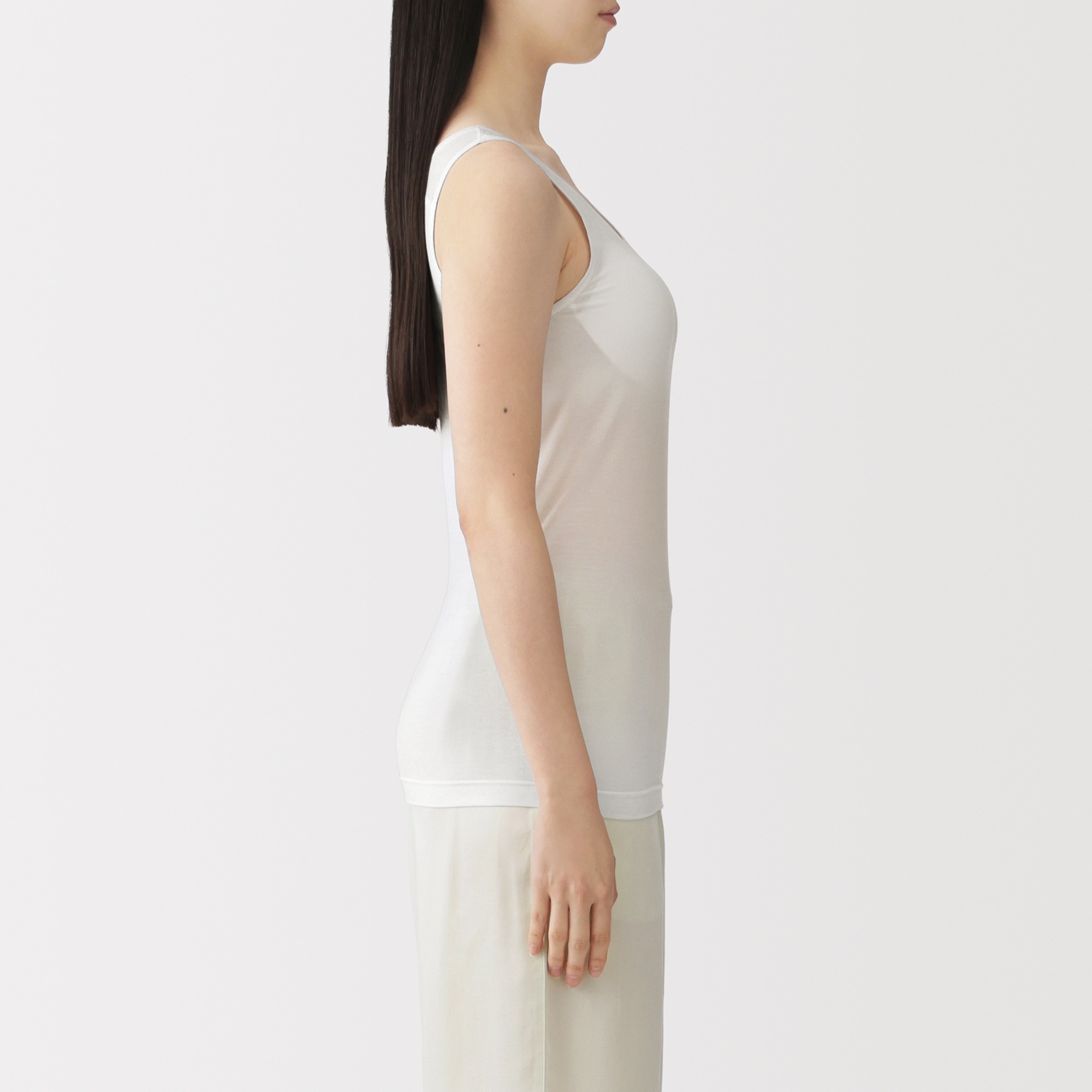 W's Lyocell blended bra tank top