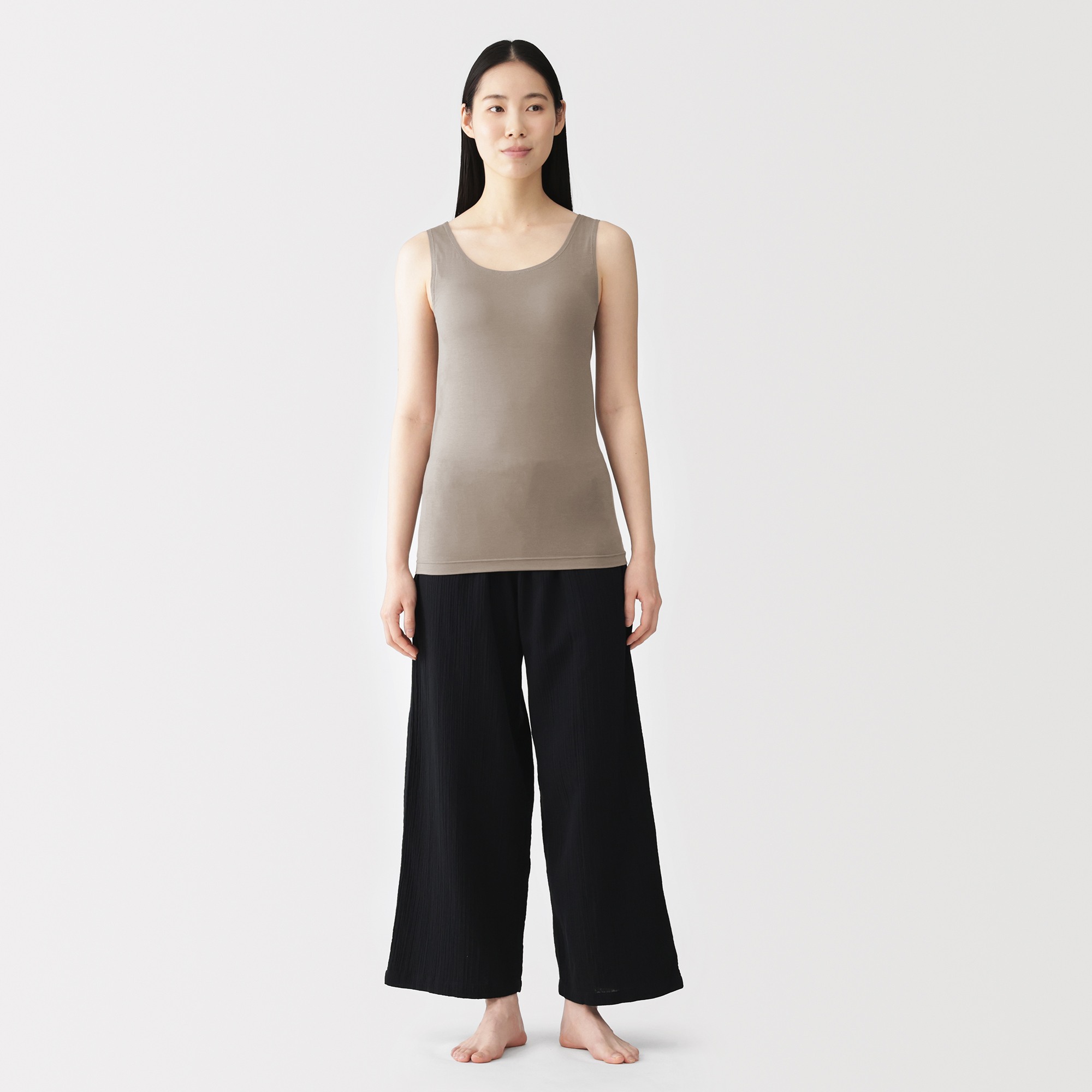 W's Lyocell blended bra tank top