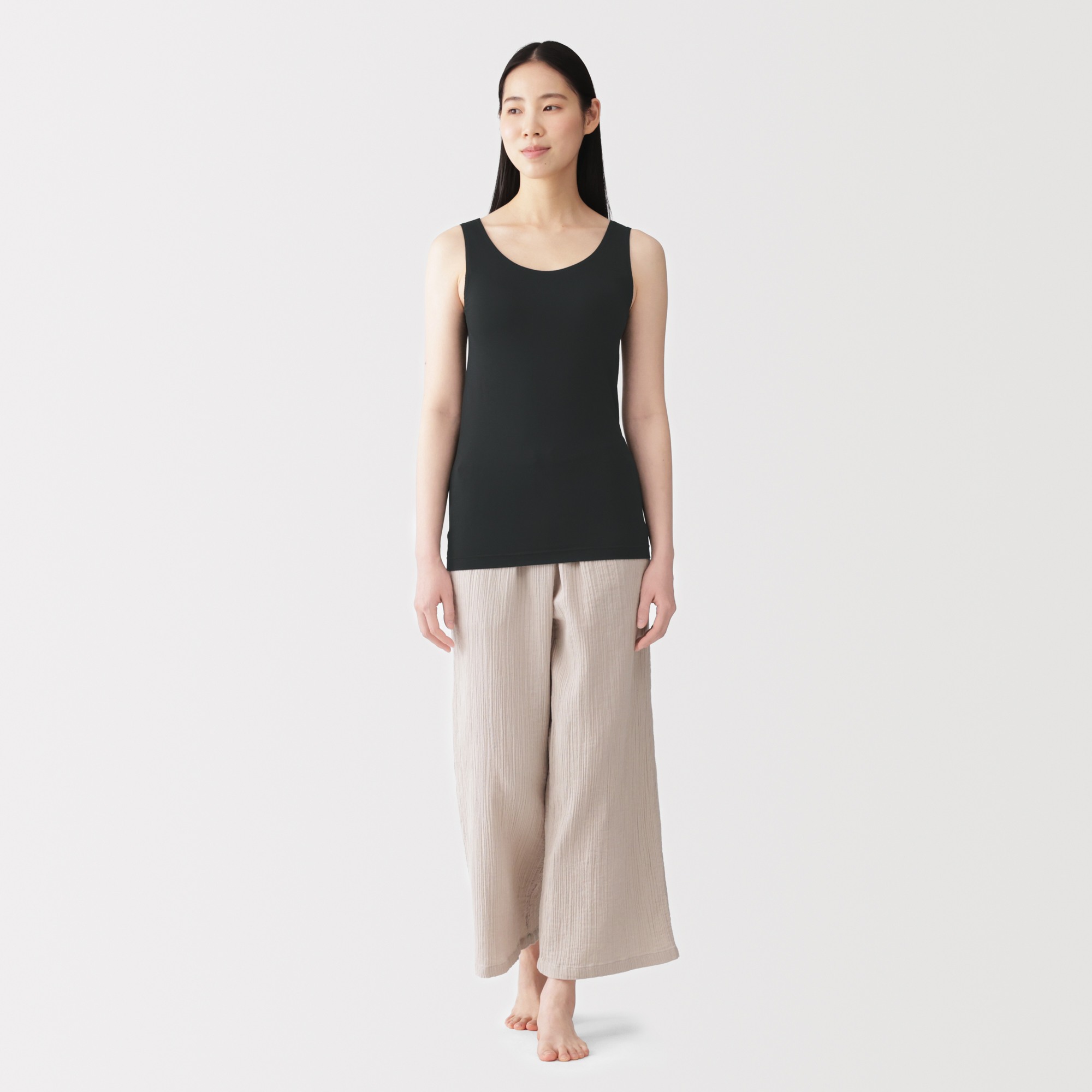 W's Lyocell blended bra tank top
