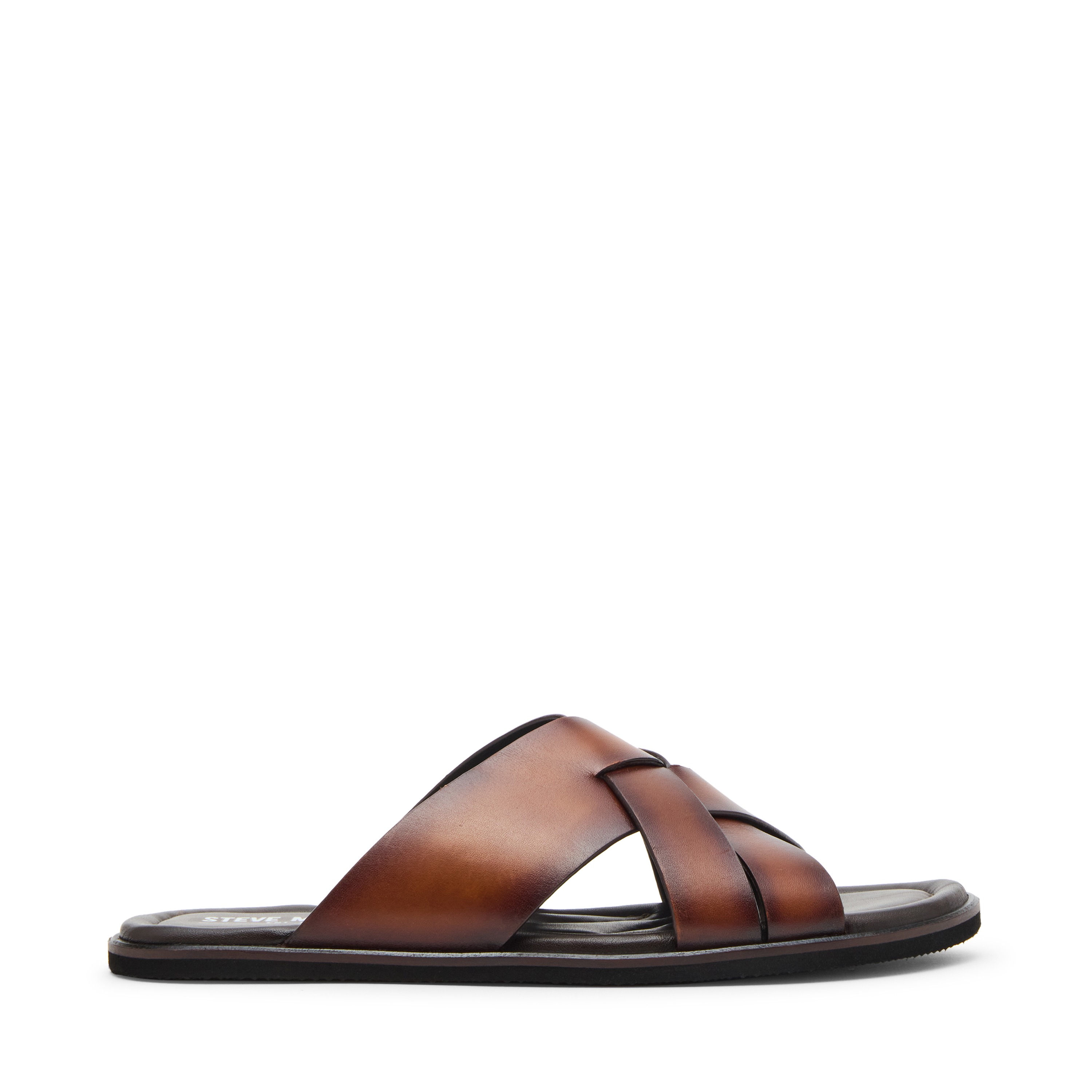 Arend Tan Leather Sliders
