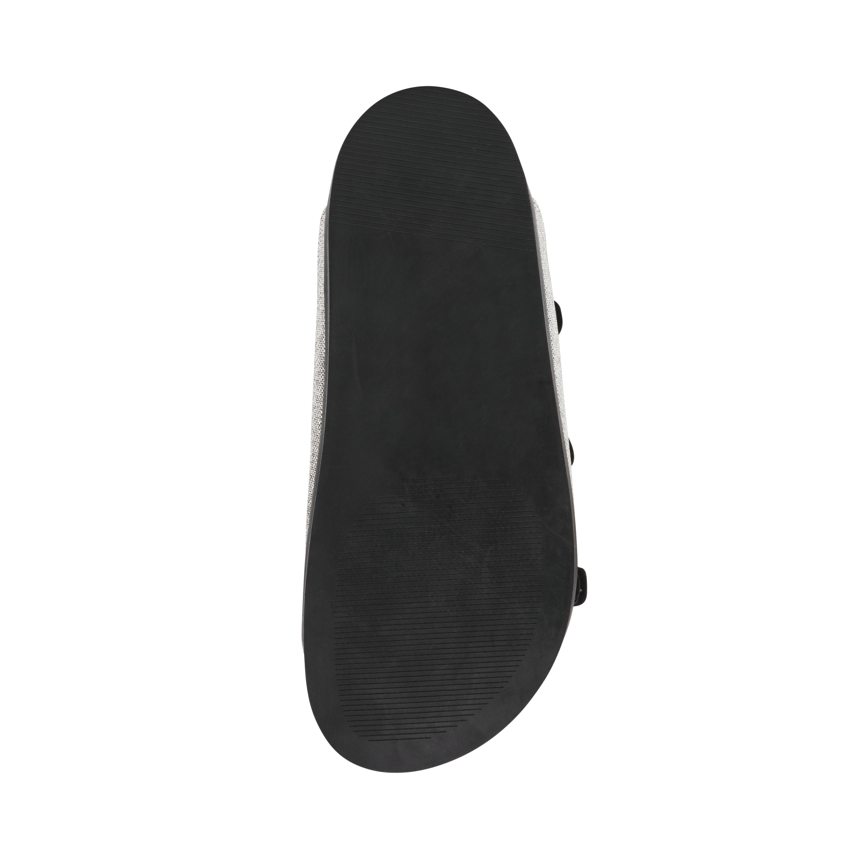 Easy-Peazy-Rin Rhinestone Flat Sandals