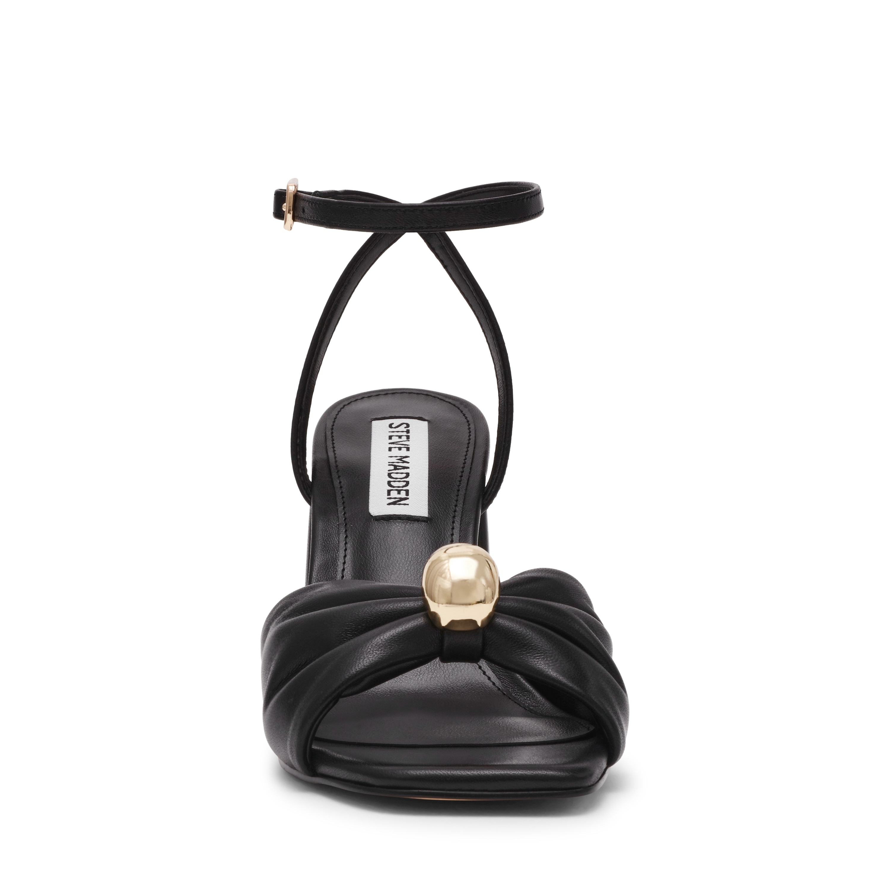 MELADI-IN Black Heel Sandals