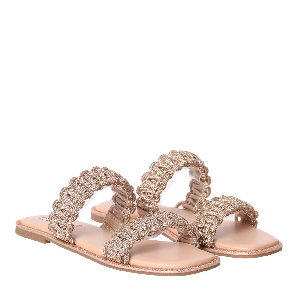 Nyssa-In Rose Gold Flats