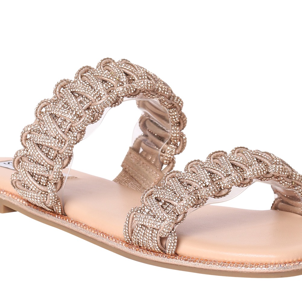 Nyssa-In Rose Gold Flats