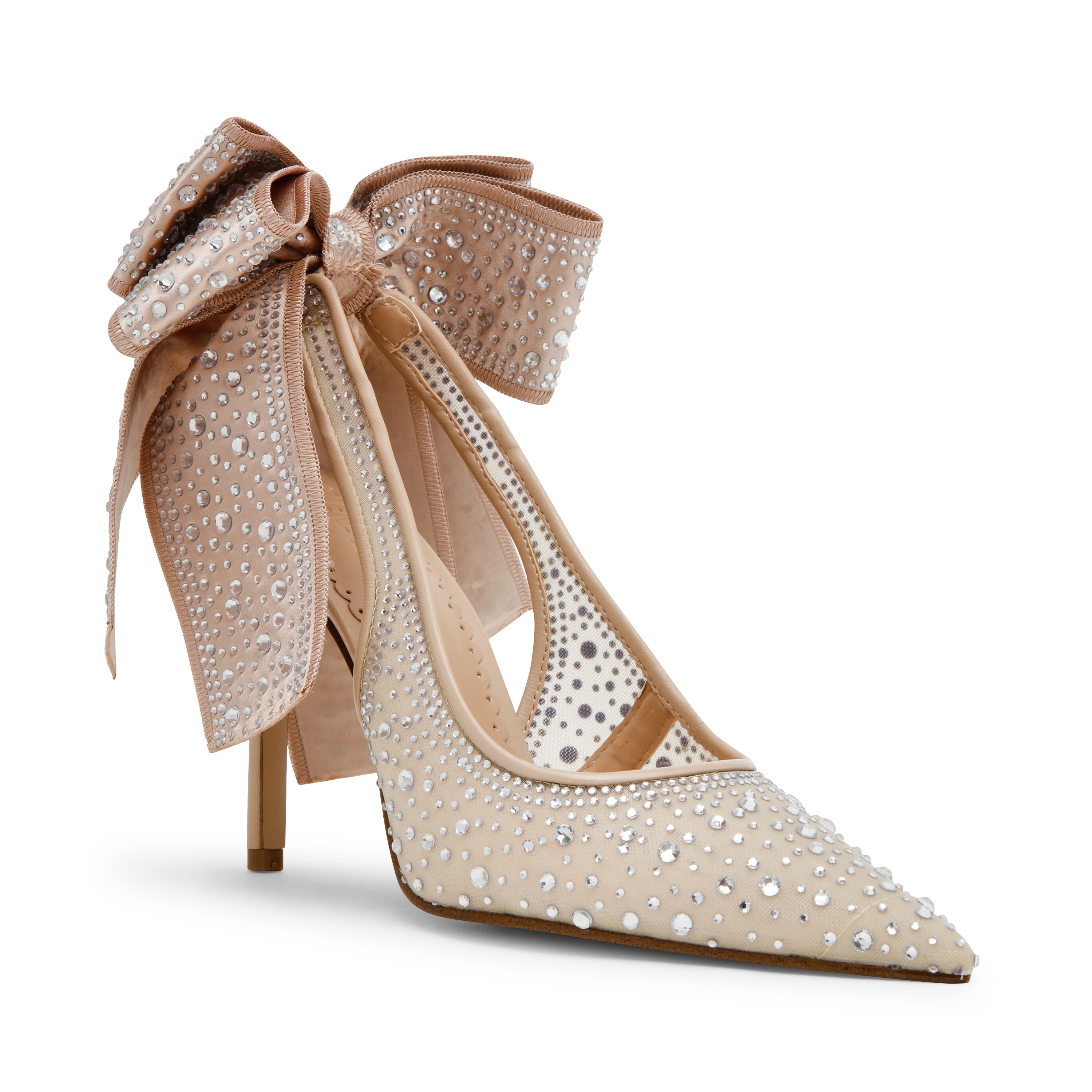 Teacup-Mr-In Champagne Platform Pumps