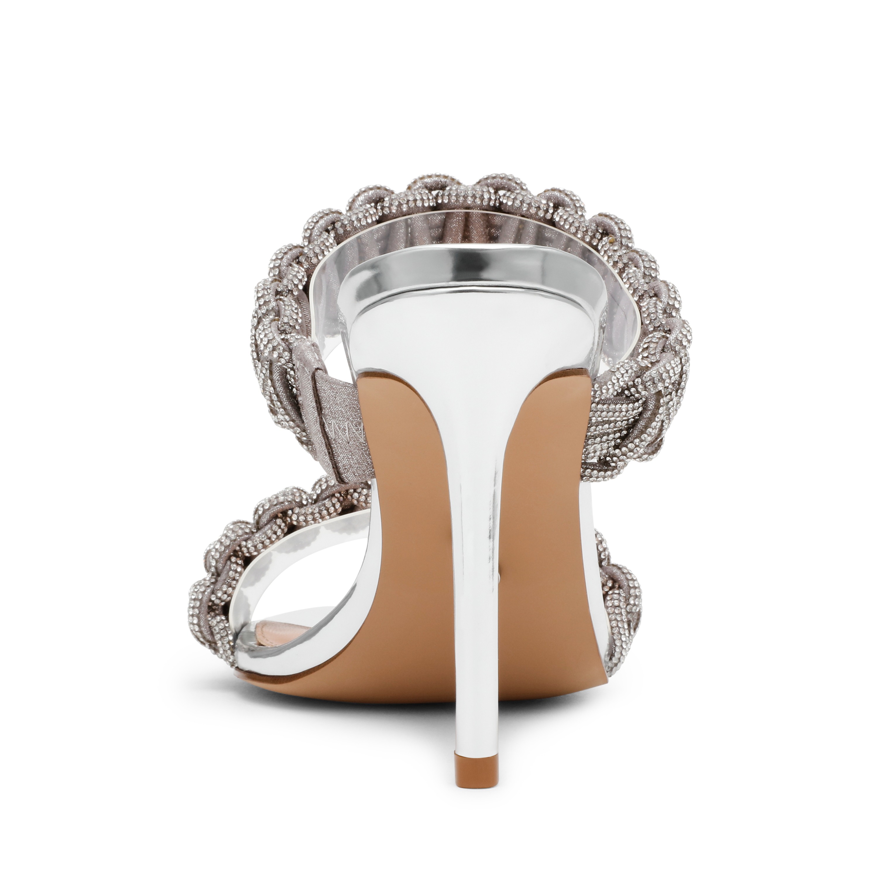 THERESIA-IN Silver Heel Sandals