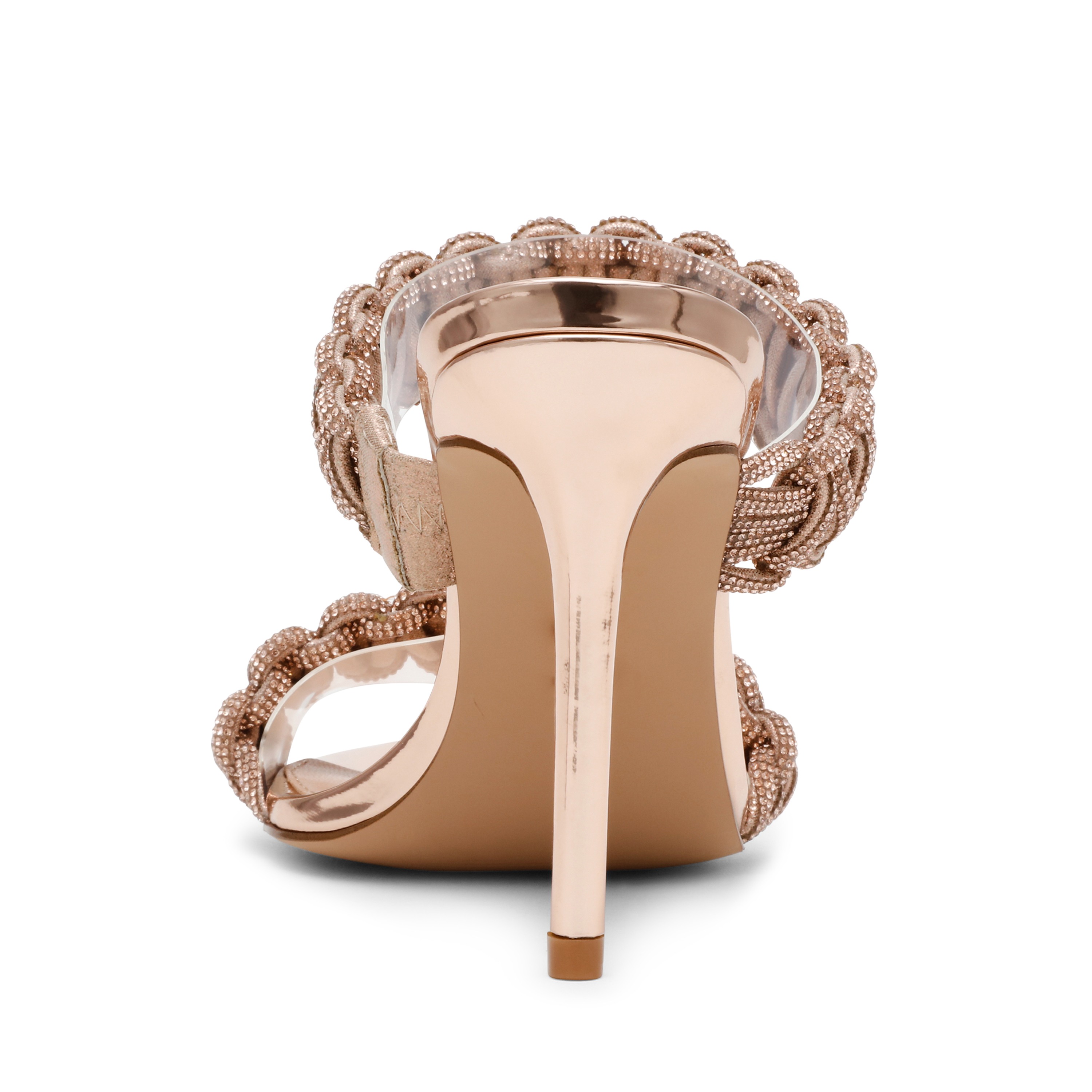 Theresia-In Rose Gold Heel Sandals