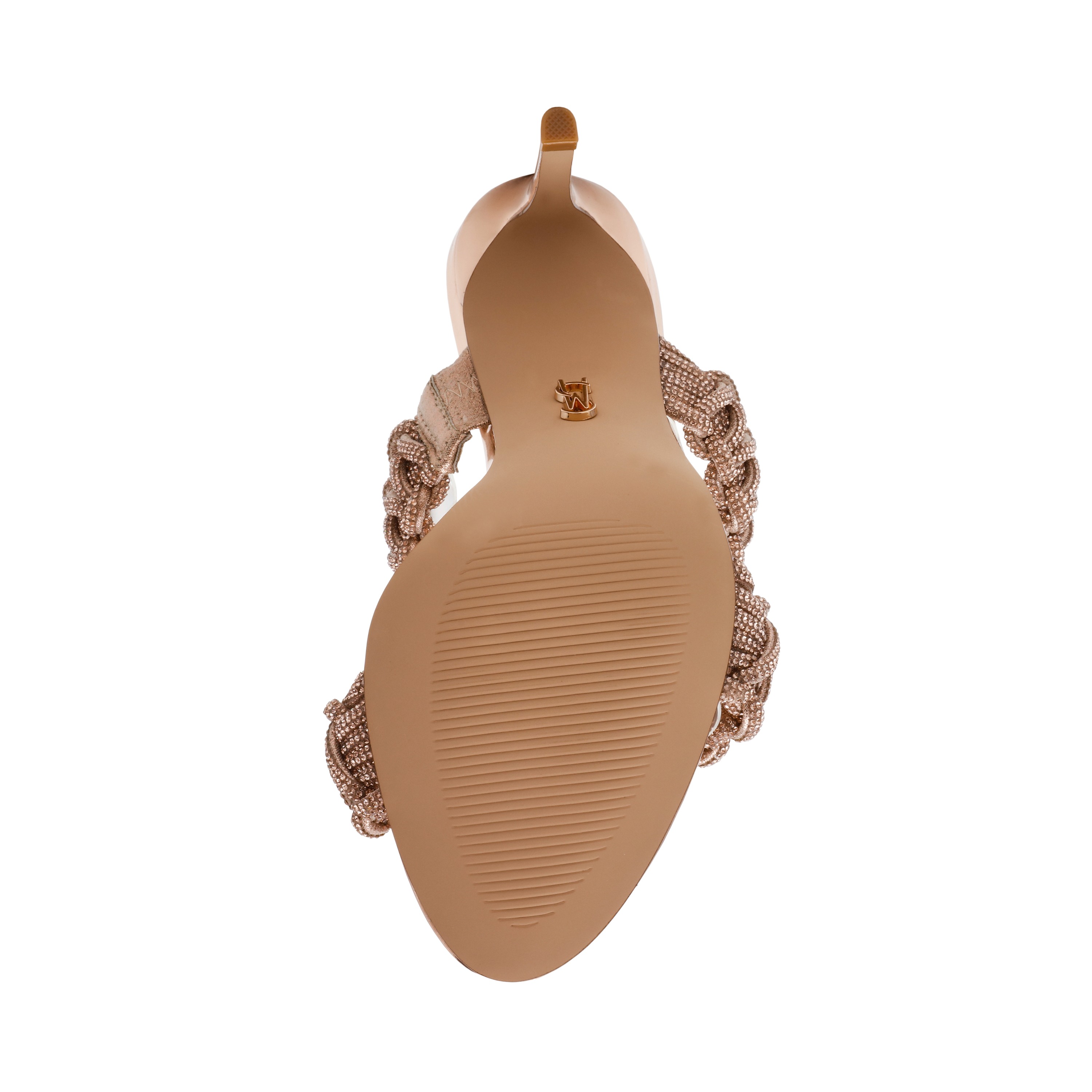 Theresia-In Rose Gold Heel Sandals