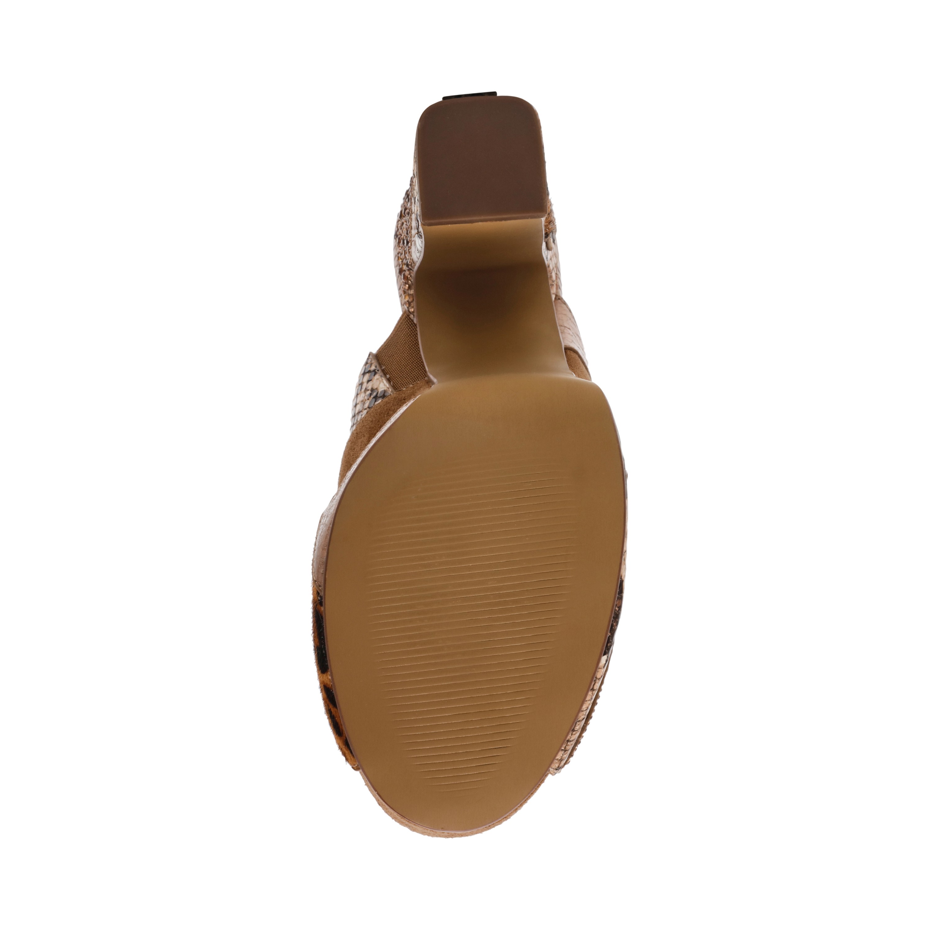 Telescope Gold Multi Heeled Sandal