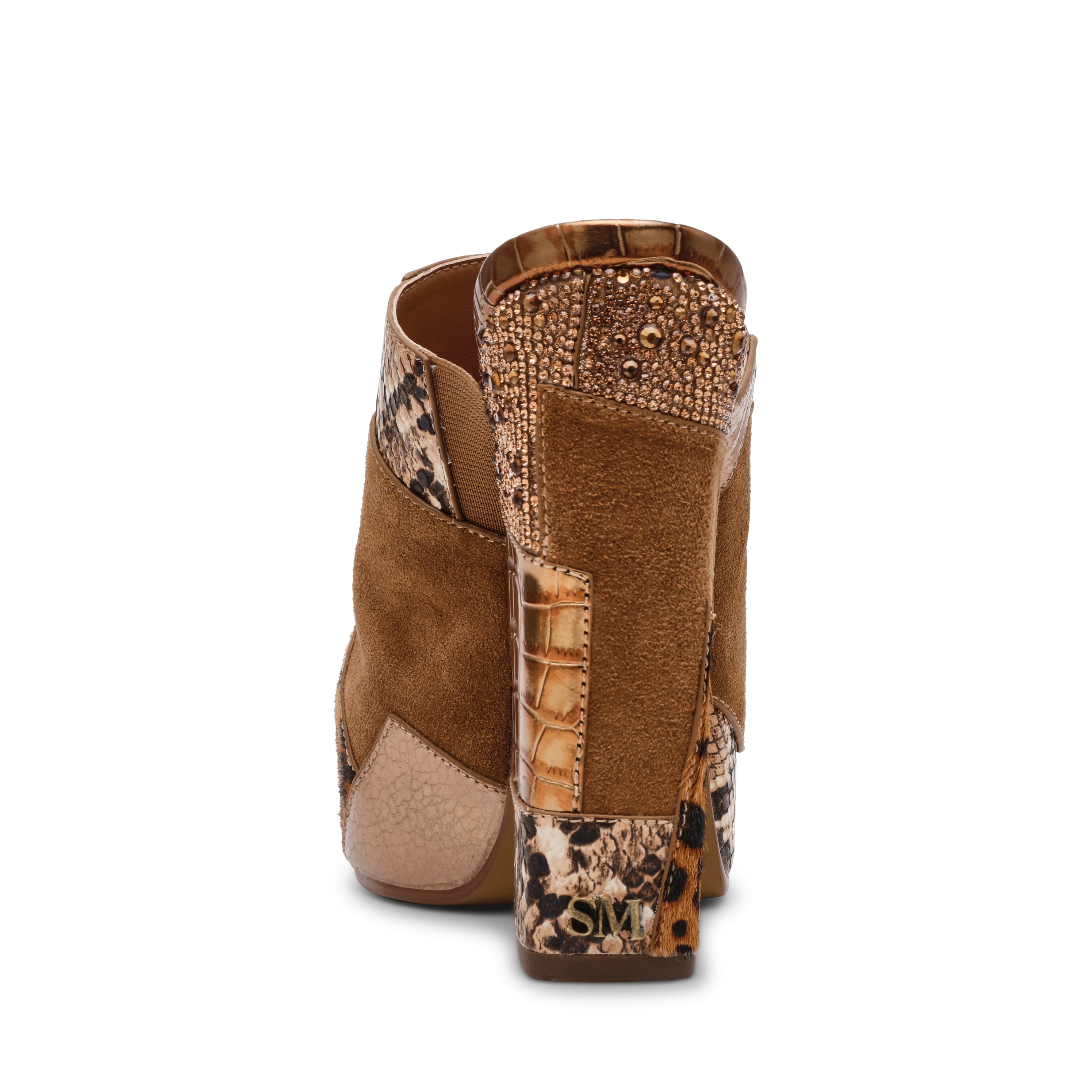 Telescope Gold Multi Heeled Sandal