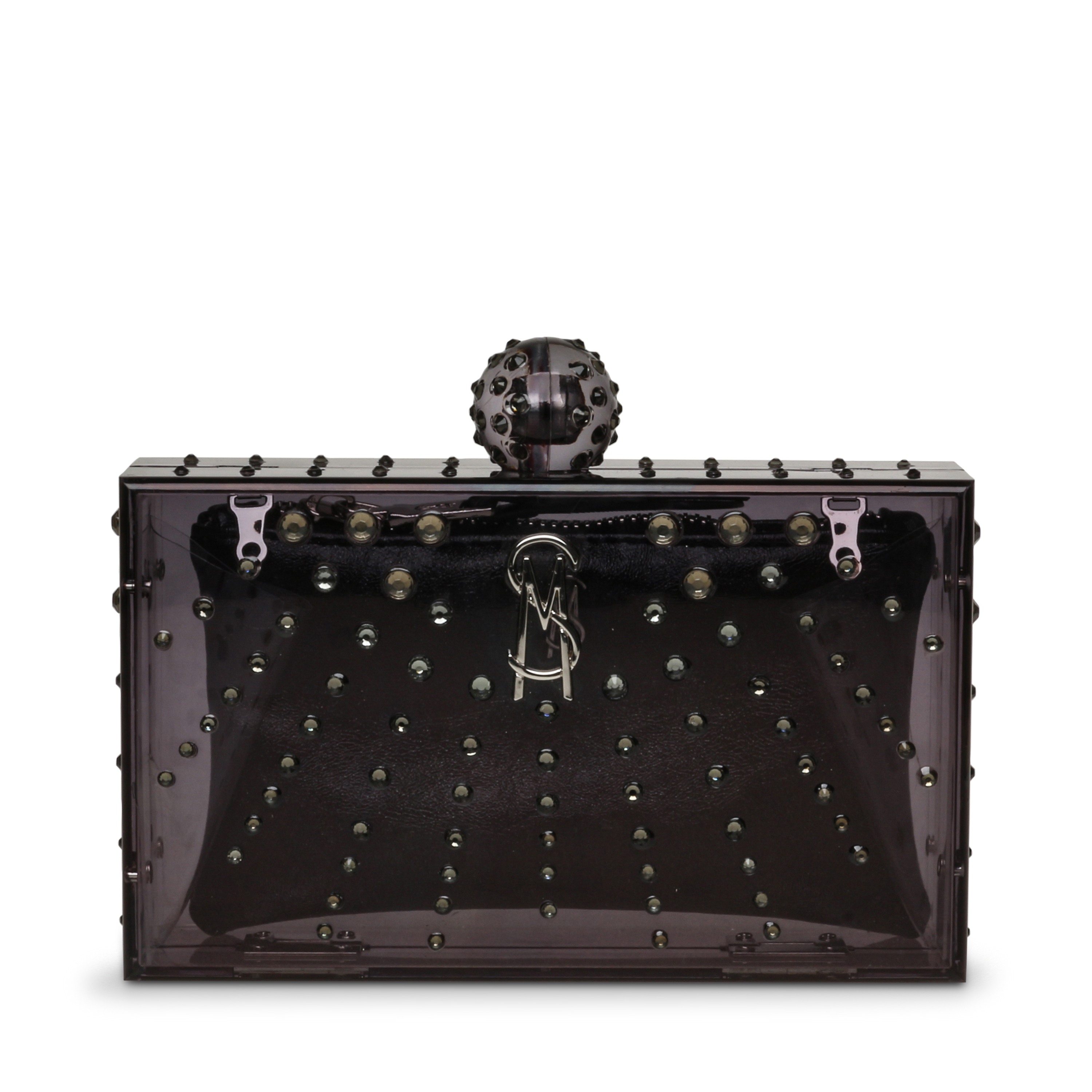 Bangels Black/Silver Clutches & Wallets