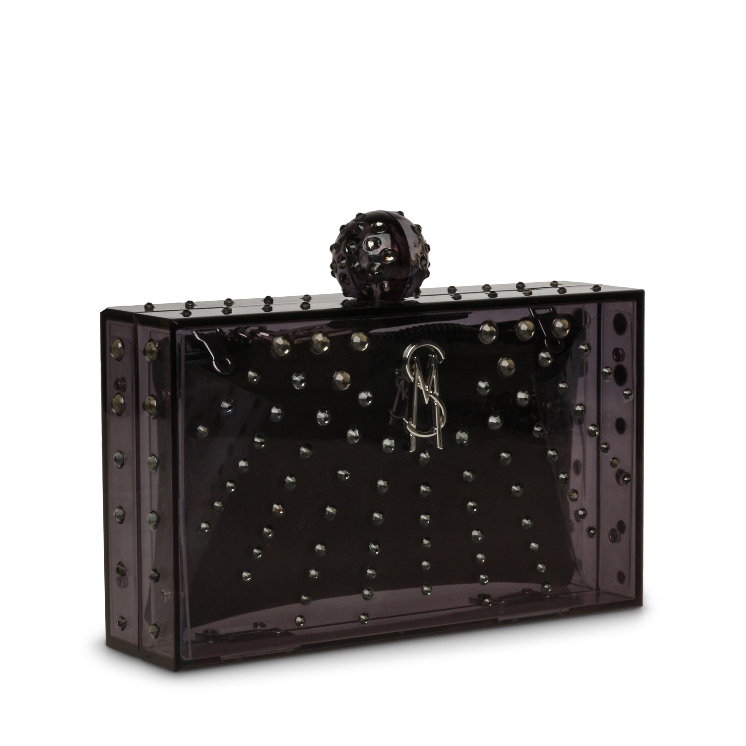 Bangels Black/Silver Clutches & Wallets