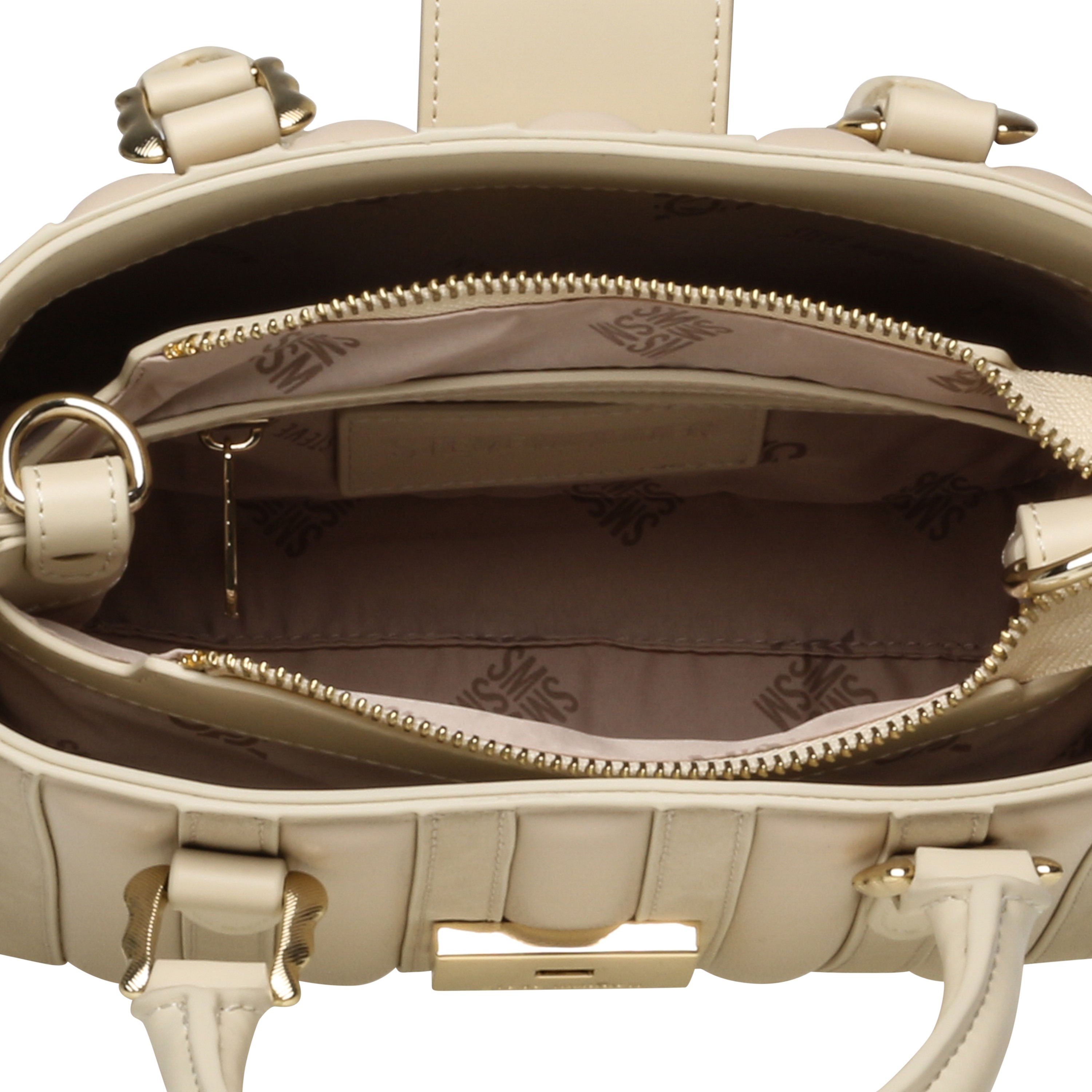 BFLICKR Beige Gold Crossbody