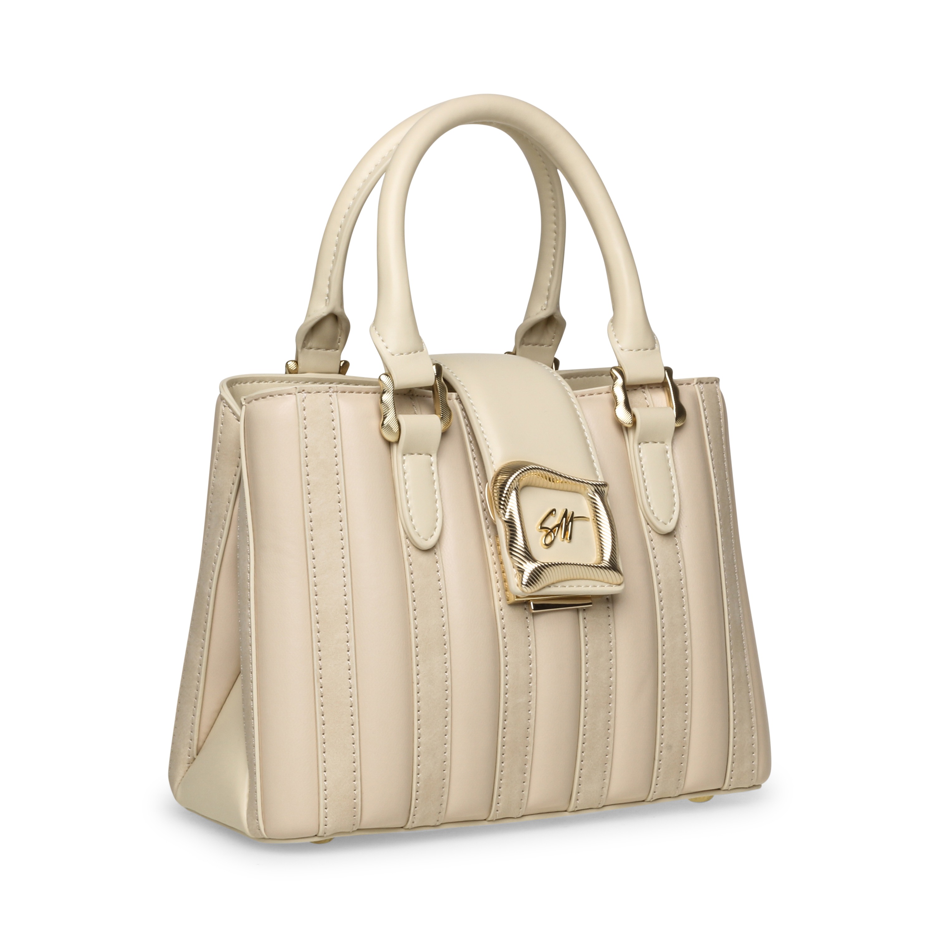 BFLICKR Beige Gold Crossbody