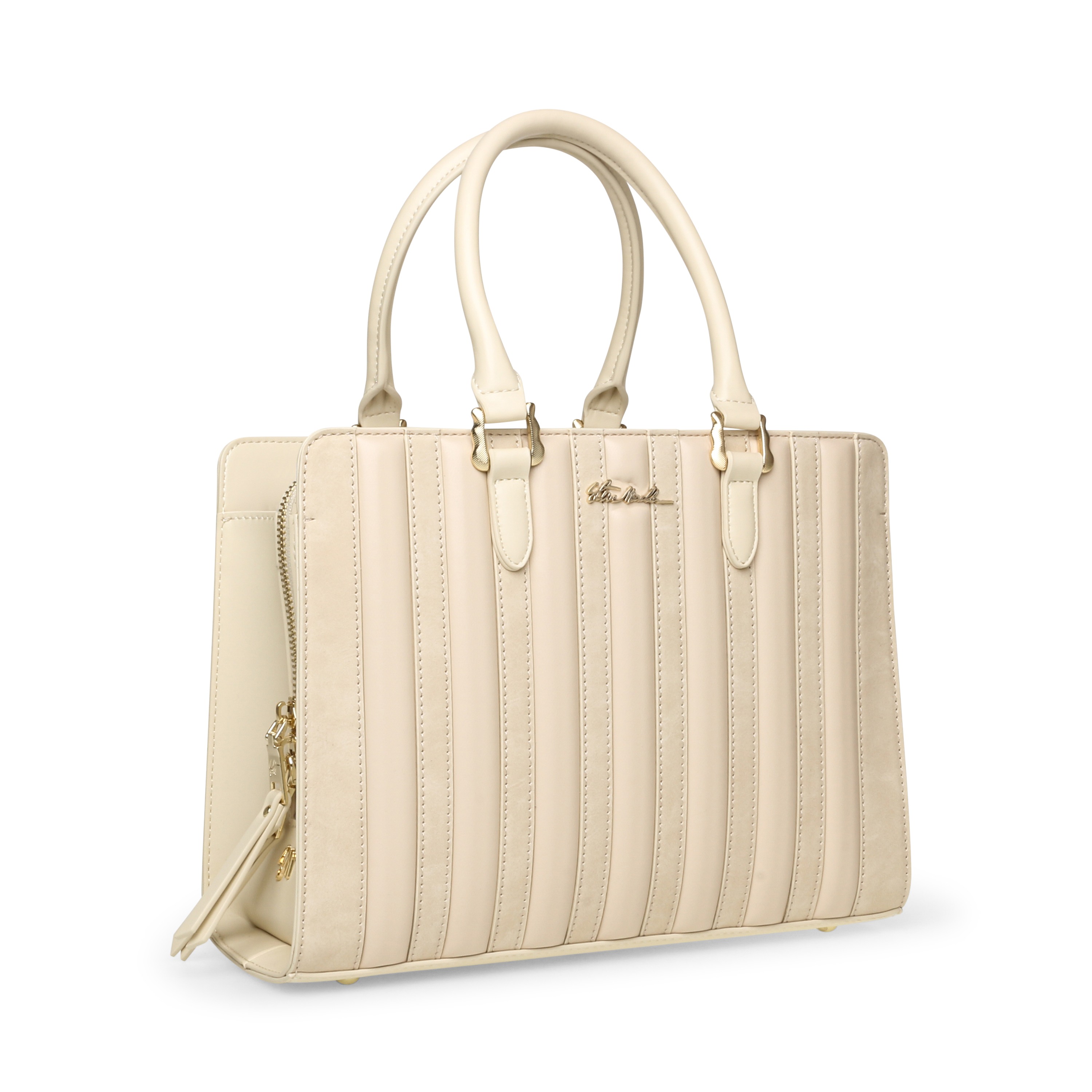 BLINGER Beige Gold Tote