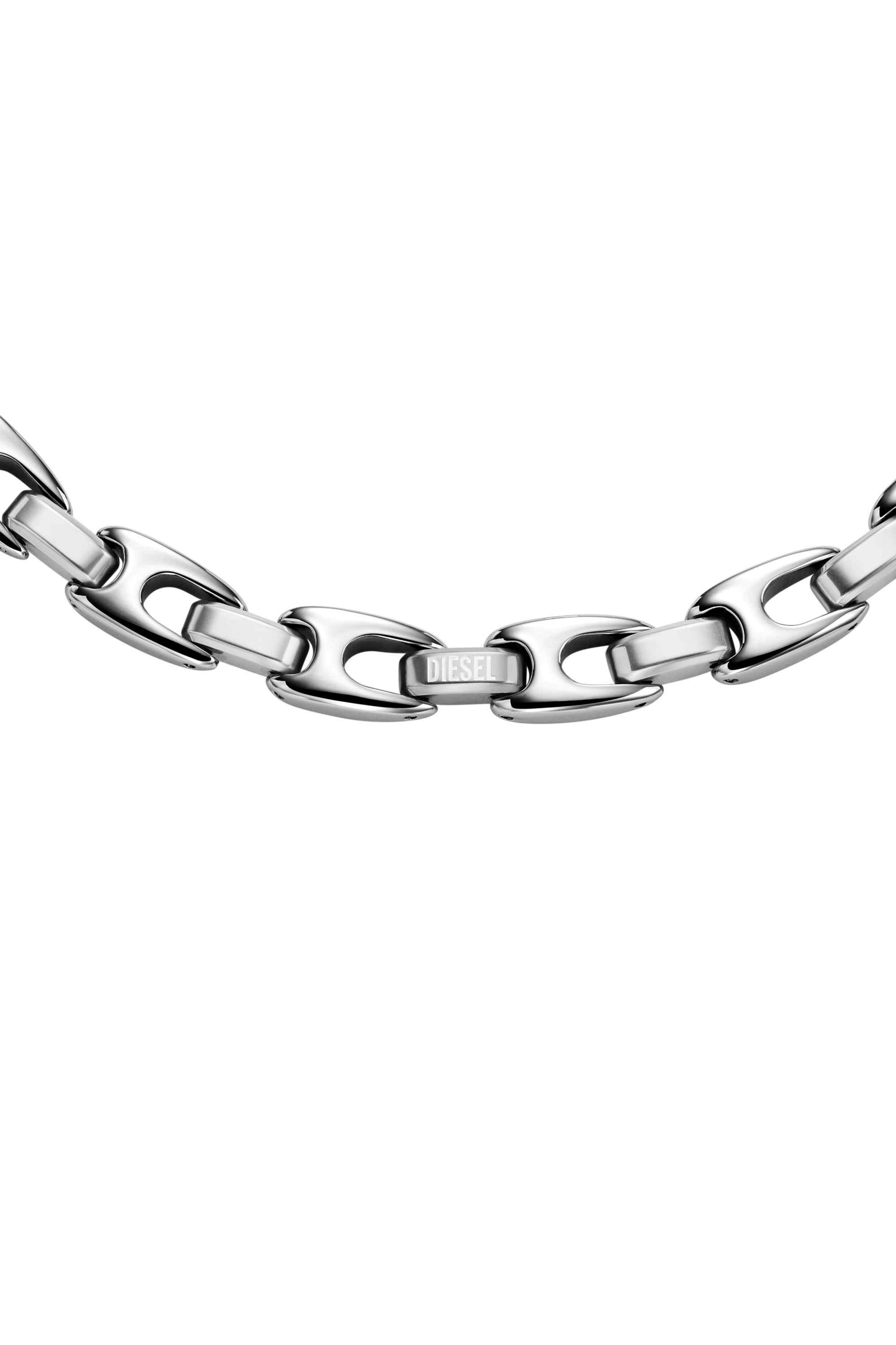 Silver Stainless Steel Chain Necklace