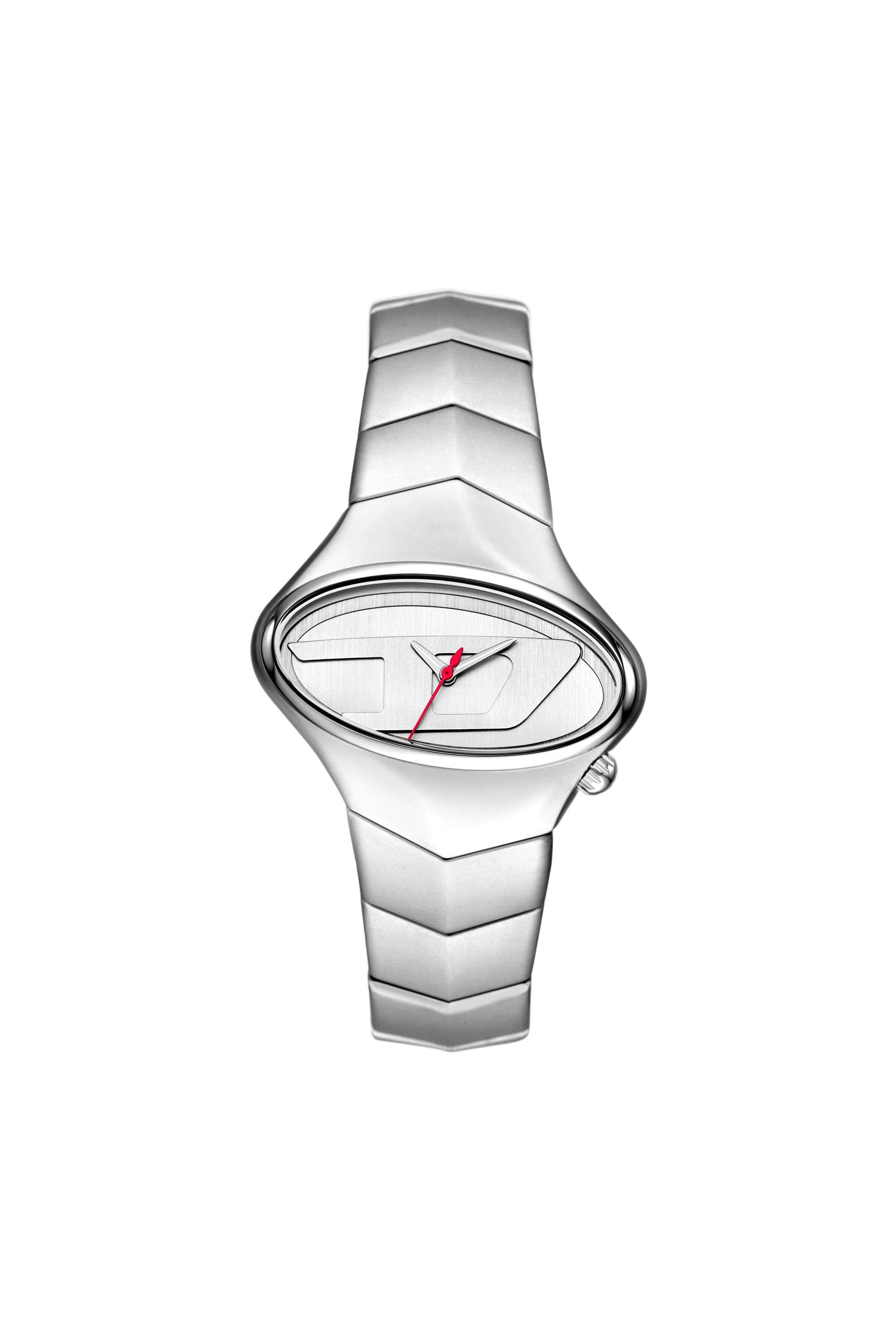 Silver D-Rush Stainless Steel Watch