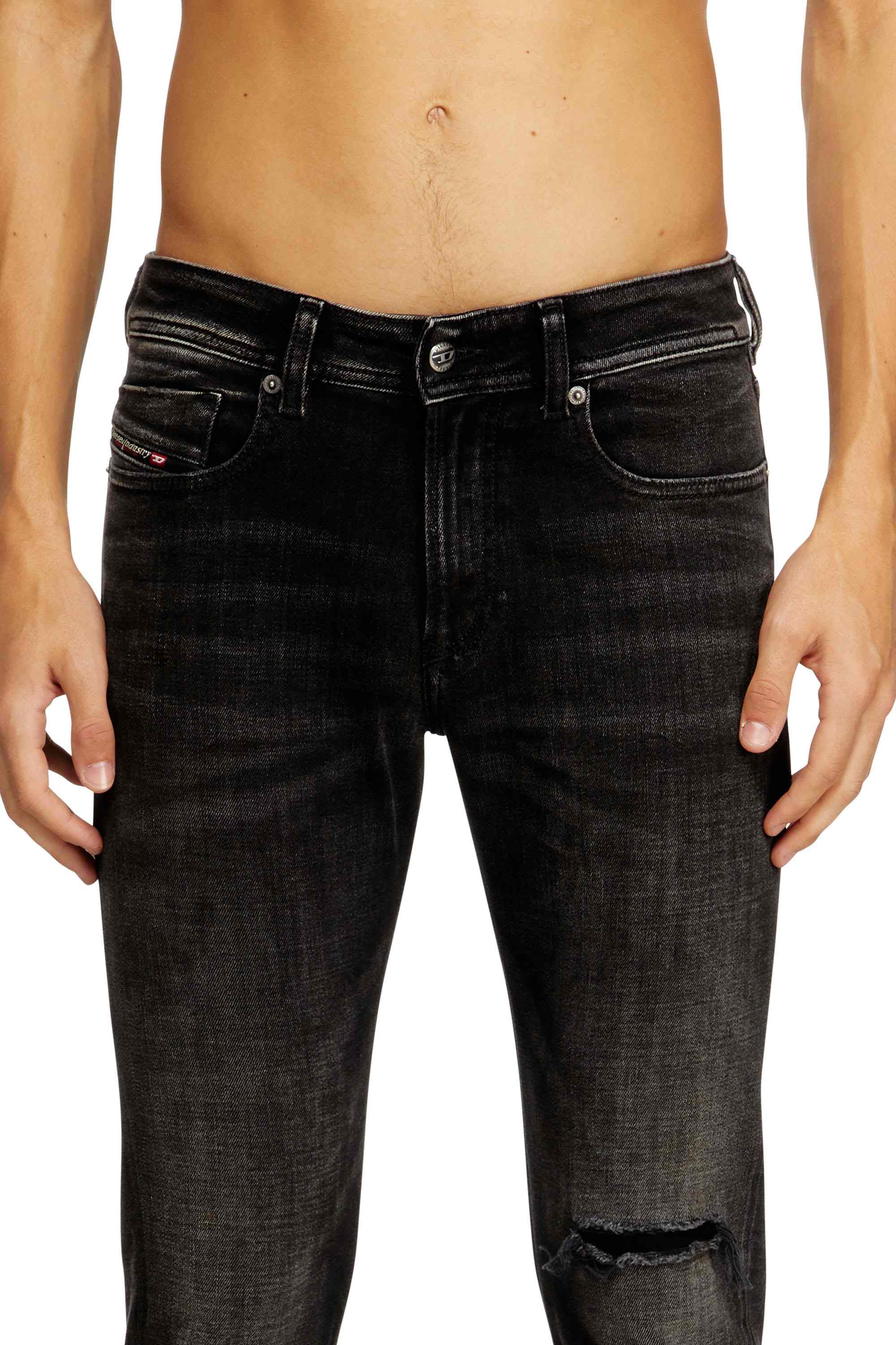 Black Skinny Fit Jeans - 1979 Sleenker