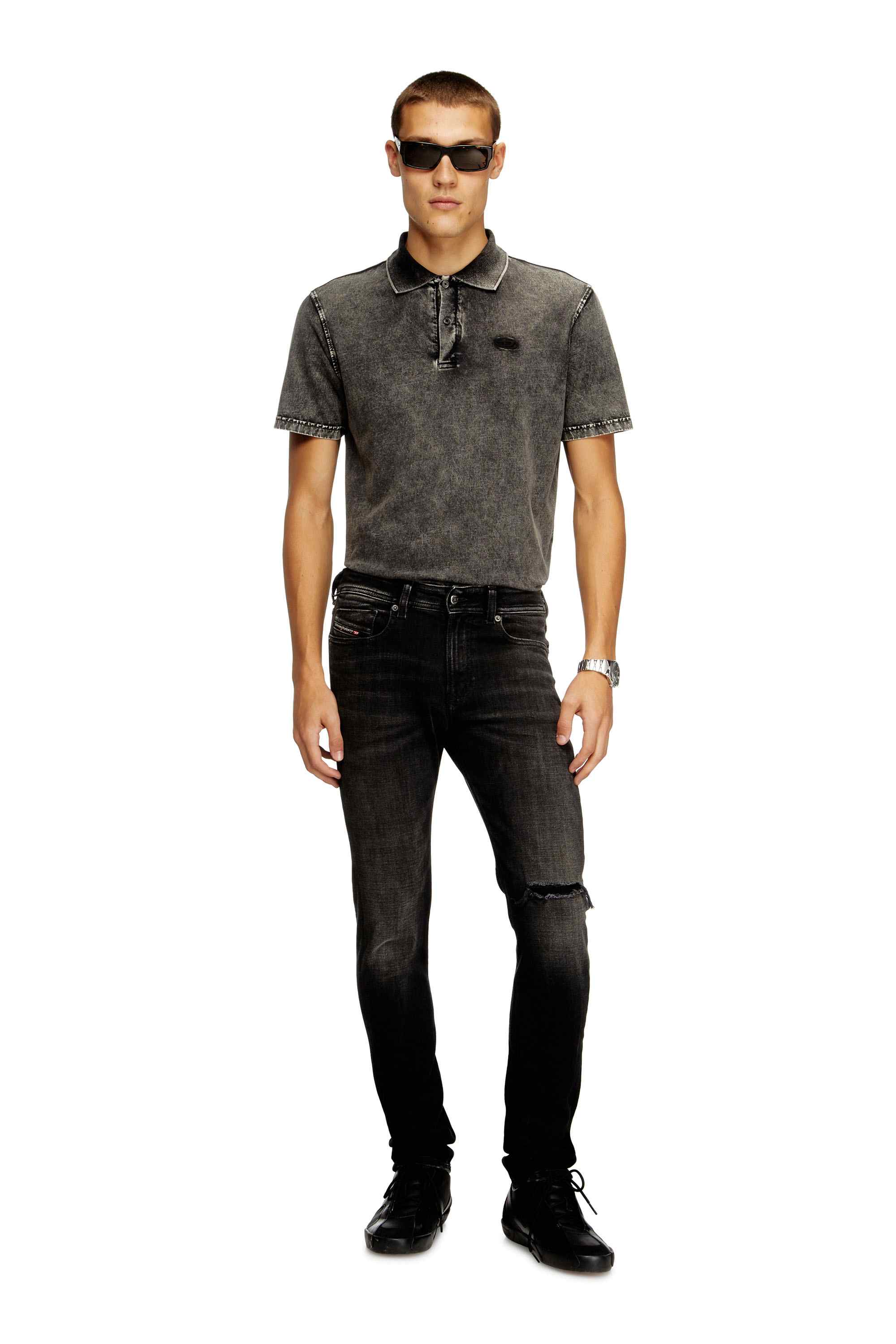 Black Skinny Fit Jeans - 1979 Sleenker