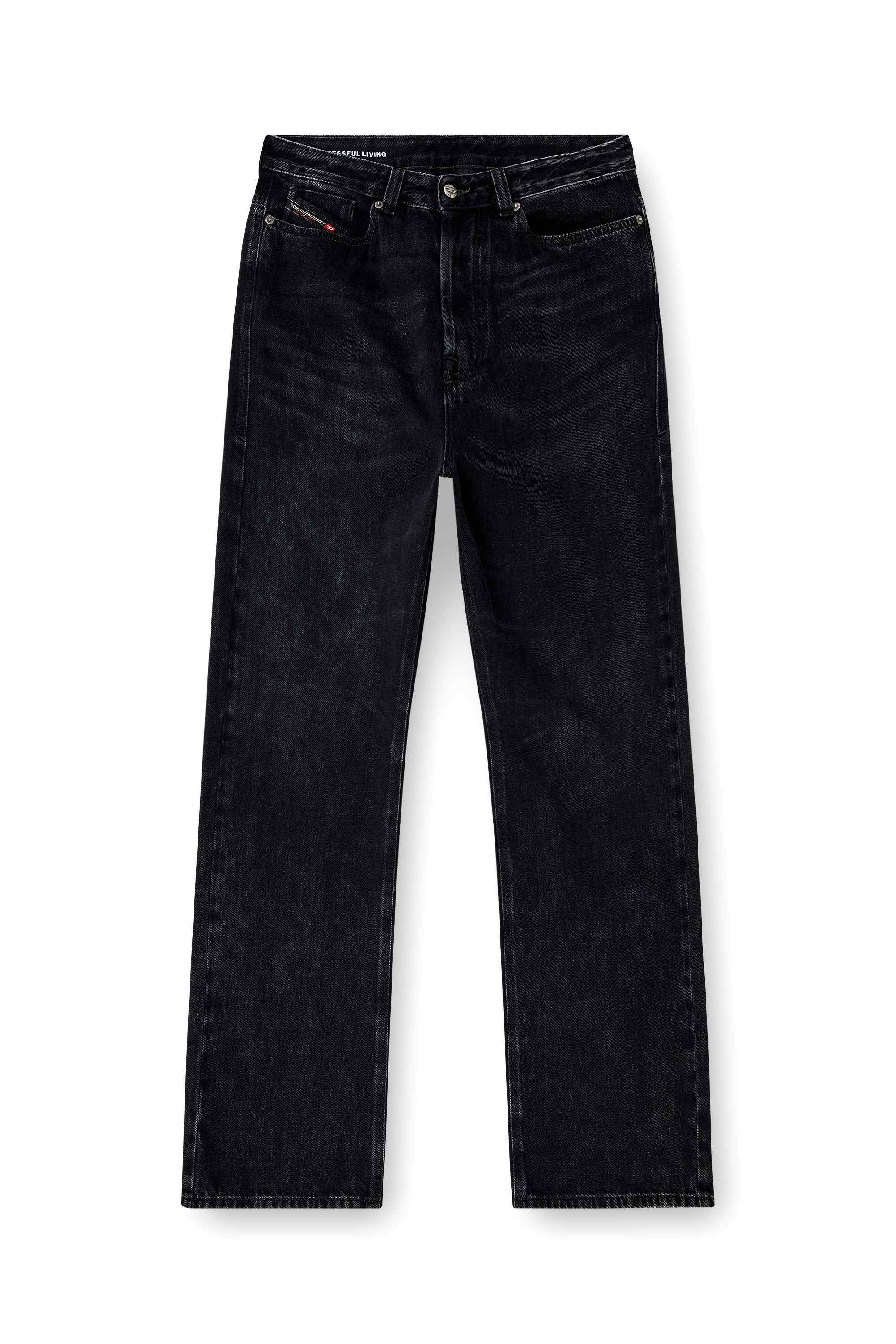 Black Relaxed Fit Jeans - 1980 D-Eeper